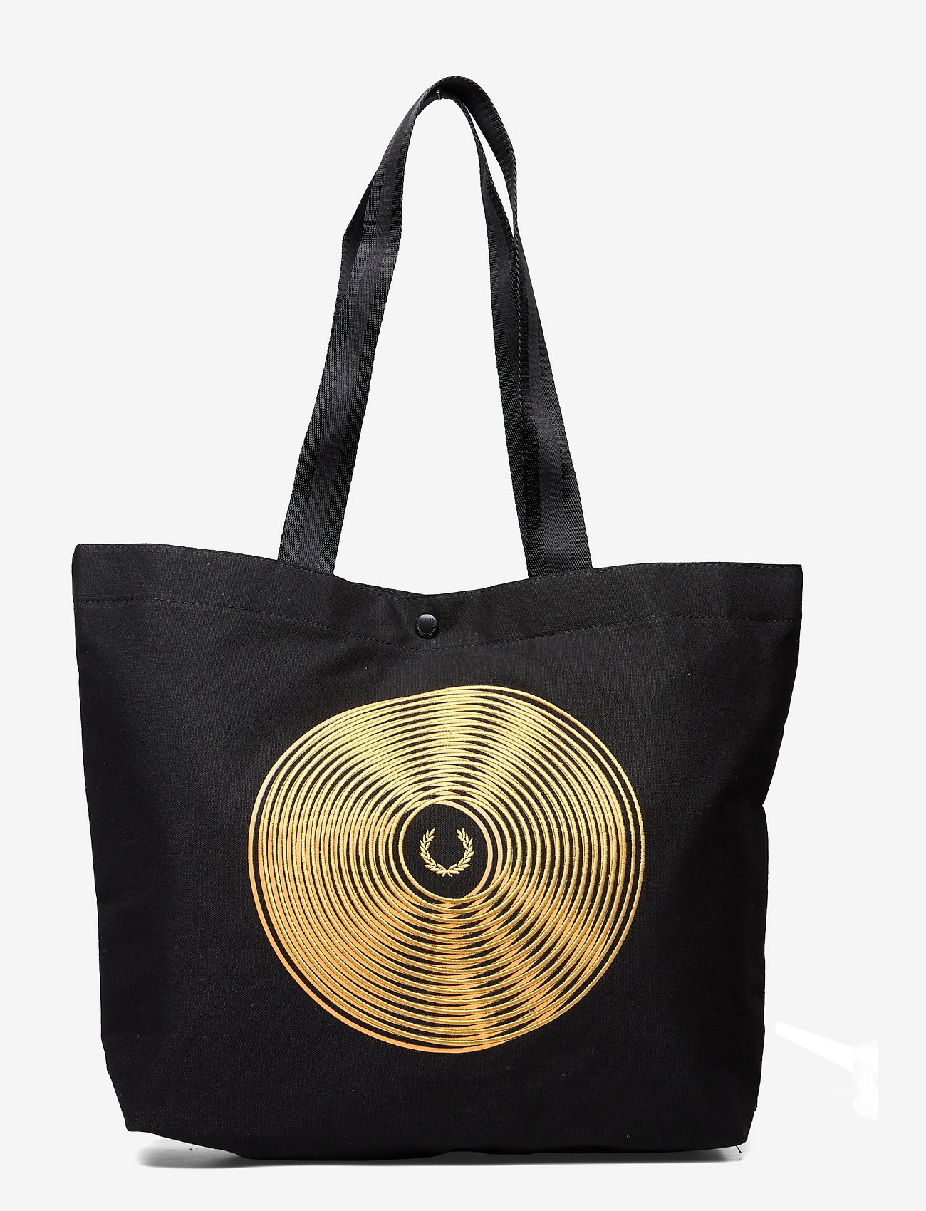 Fred Perry - DISC GRAPHIC TOTE - black - 0