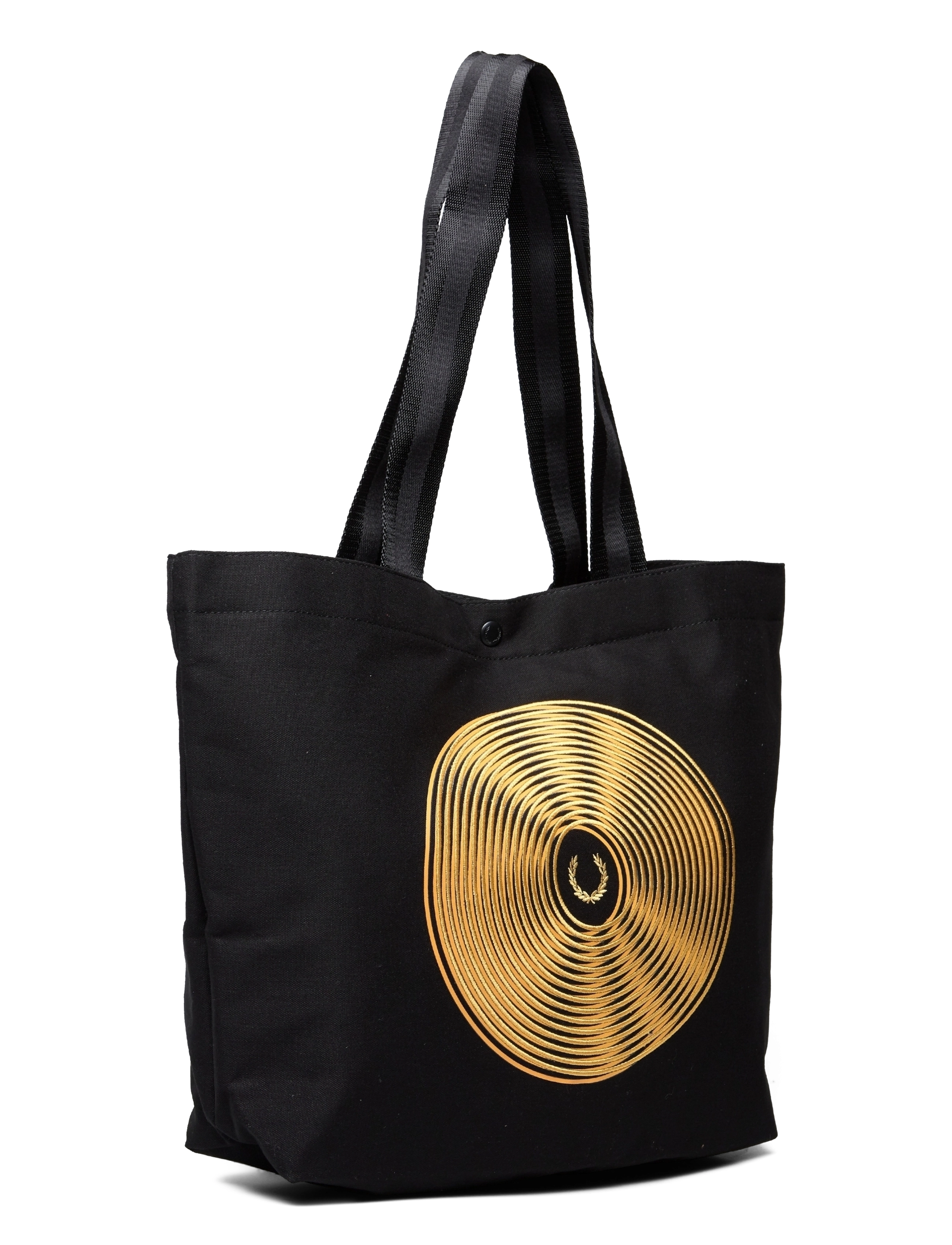 Fred Perry - DISC GRAPHIC TOTE - black - 2