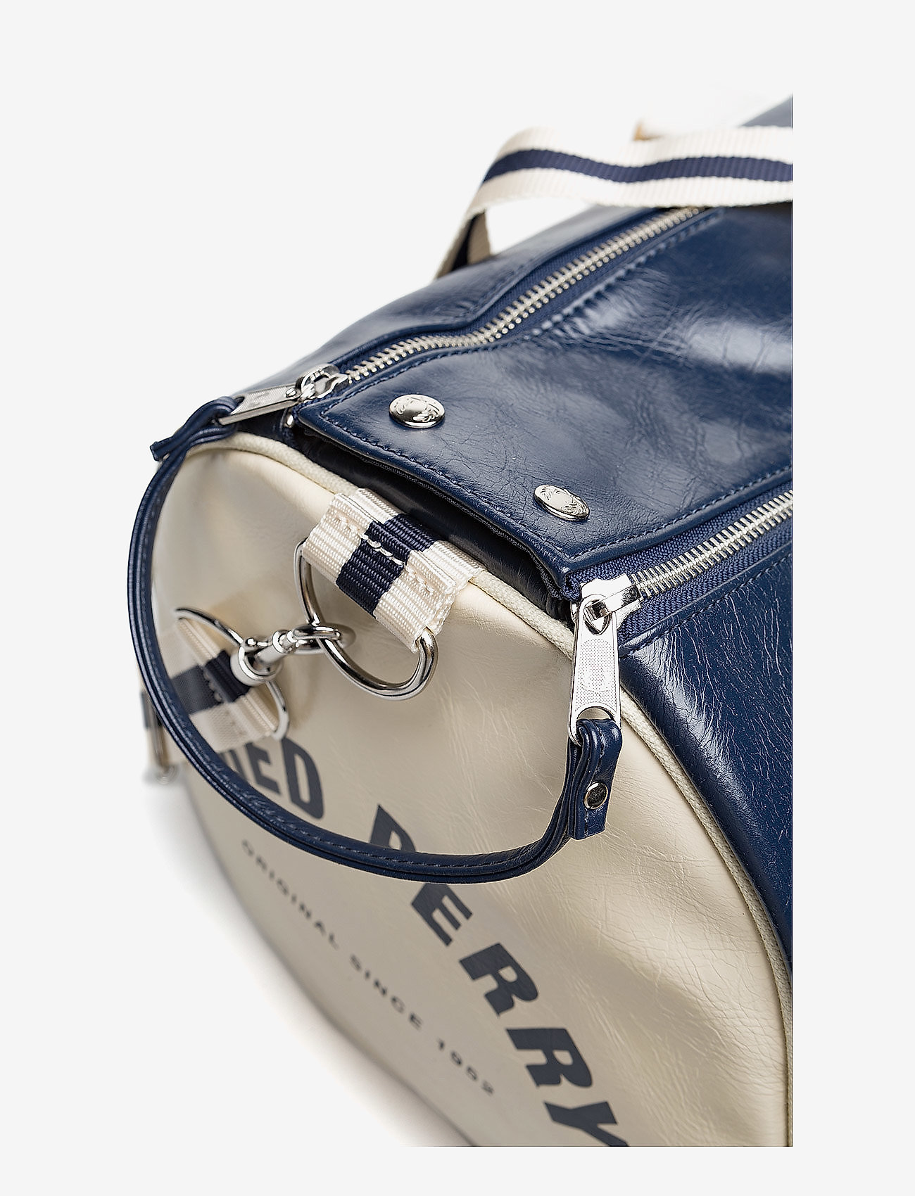 Fred Perry - BARREL BAG - 635 navy/ecru - 4