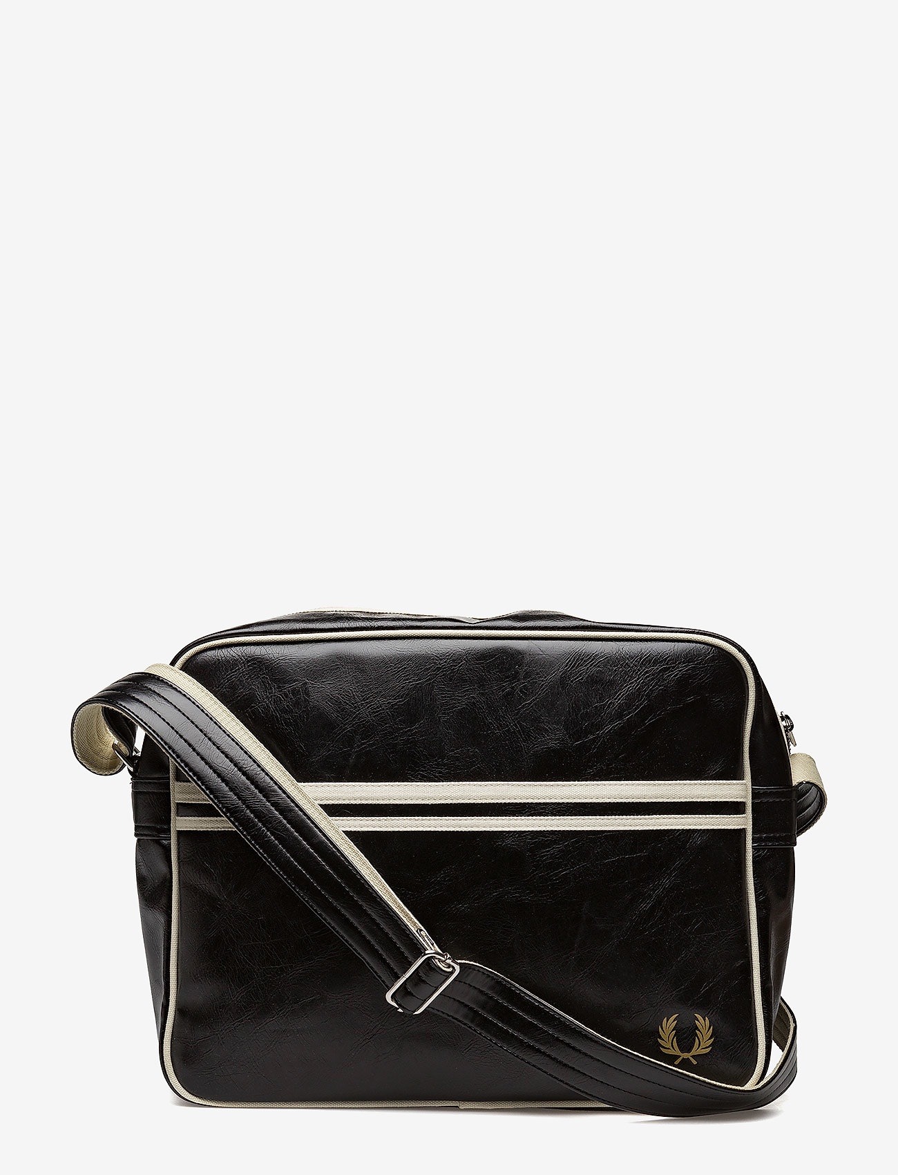 Fred Perry - SHOULDER BAG - d57 black/ecru - 0