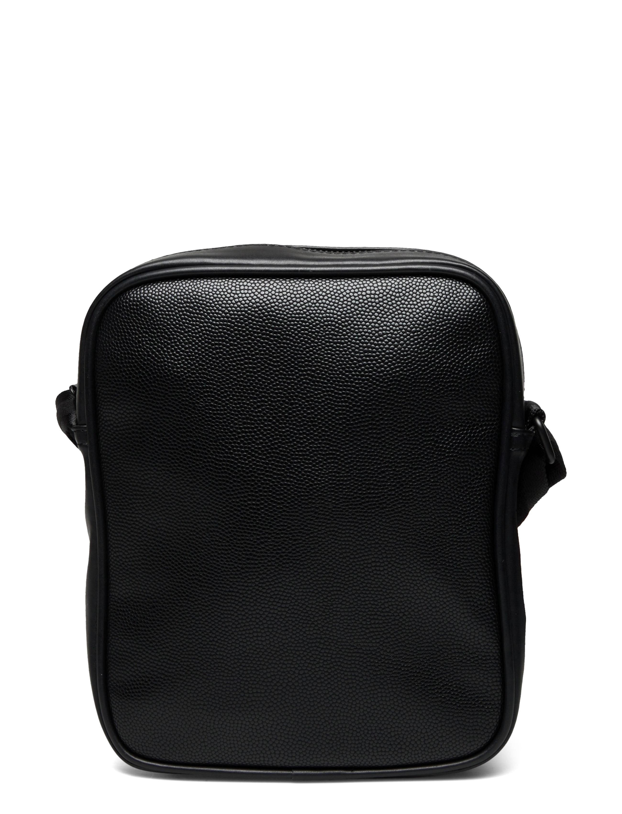 Fred Perry - SCOTCH GRAIN PU SIDE BAG - black - 1