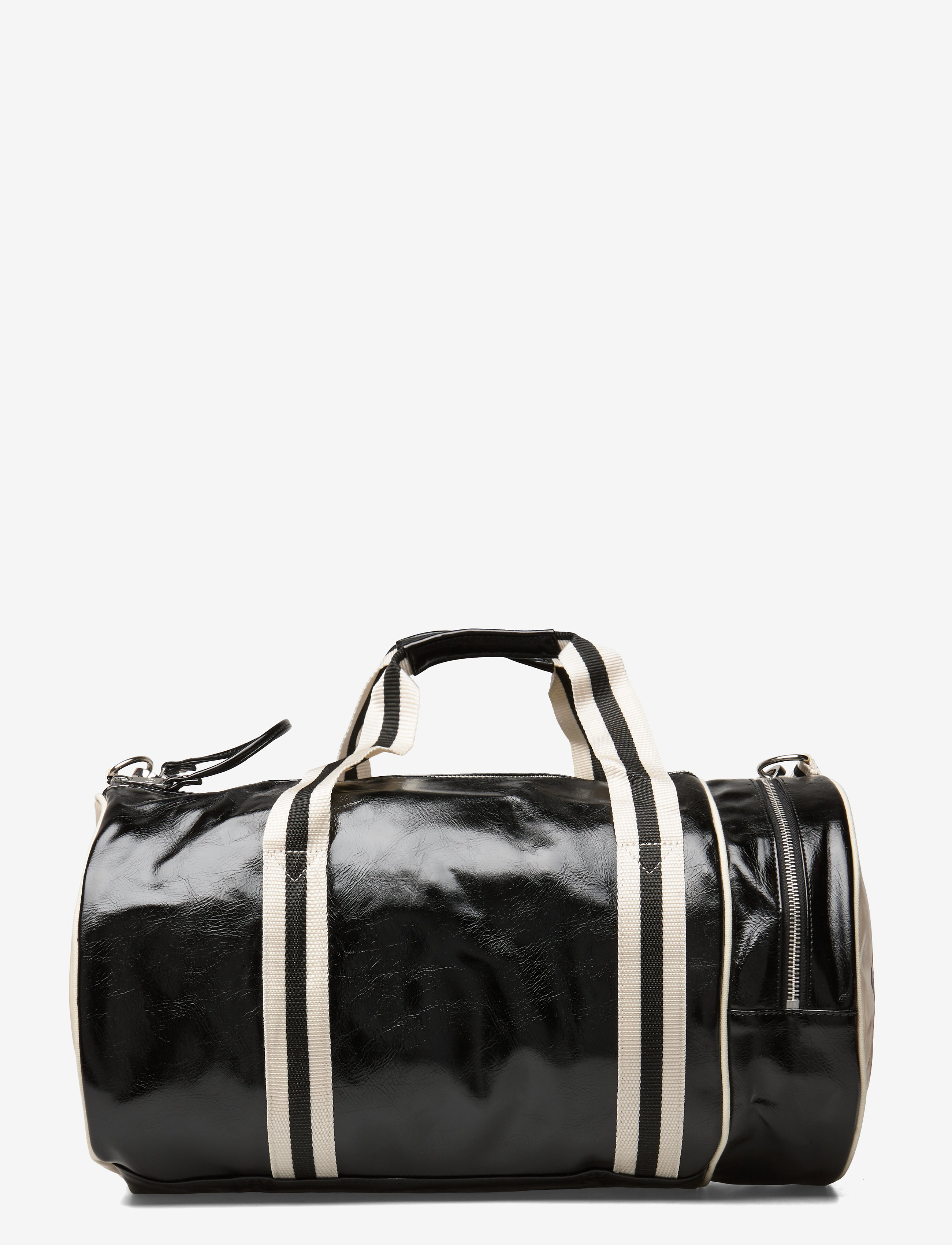 Fred Perry - CLASSIC BARREL BAG - black/ecru - 2