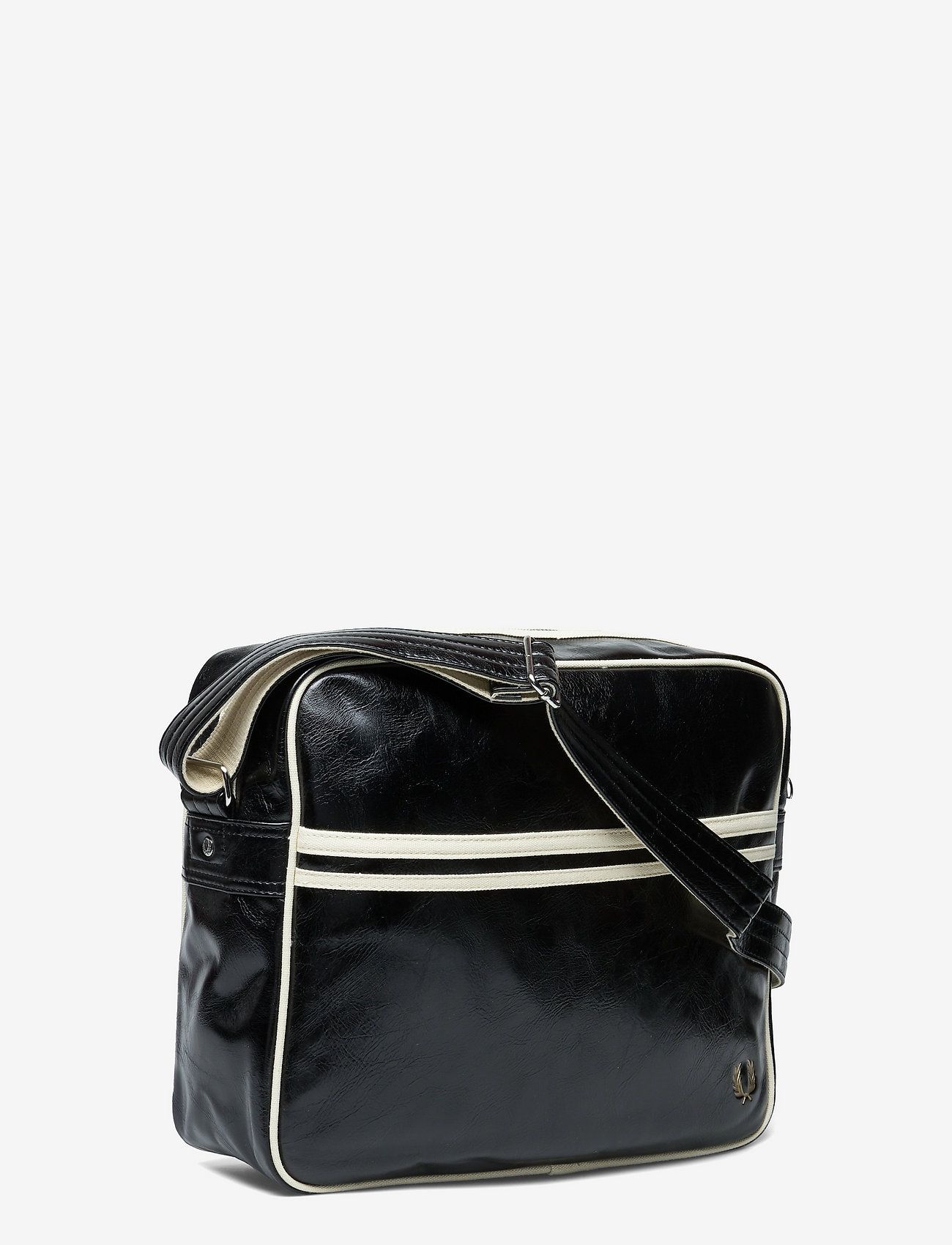 Fred Perry - CLASSIC SHOULDER BAG - black/ecru - 2
