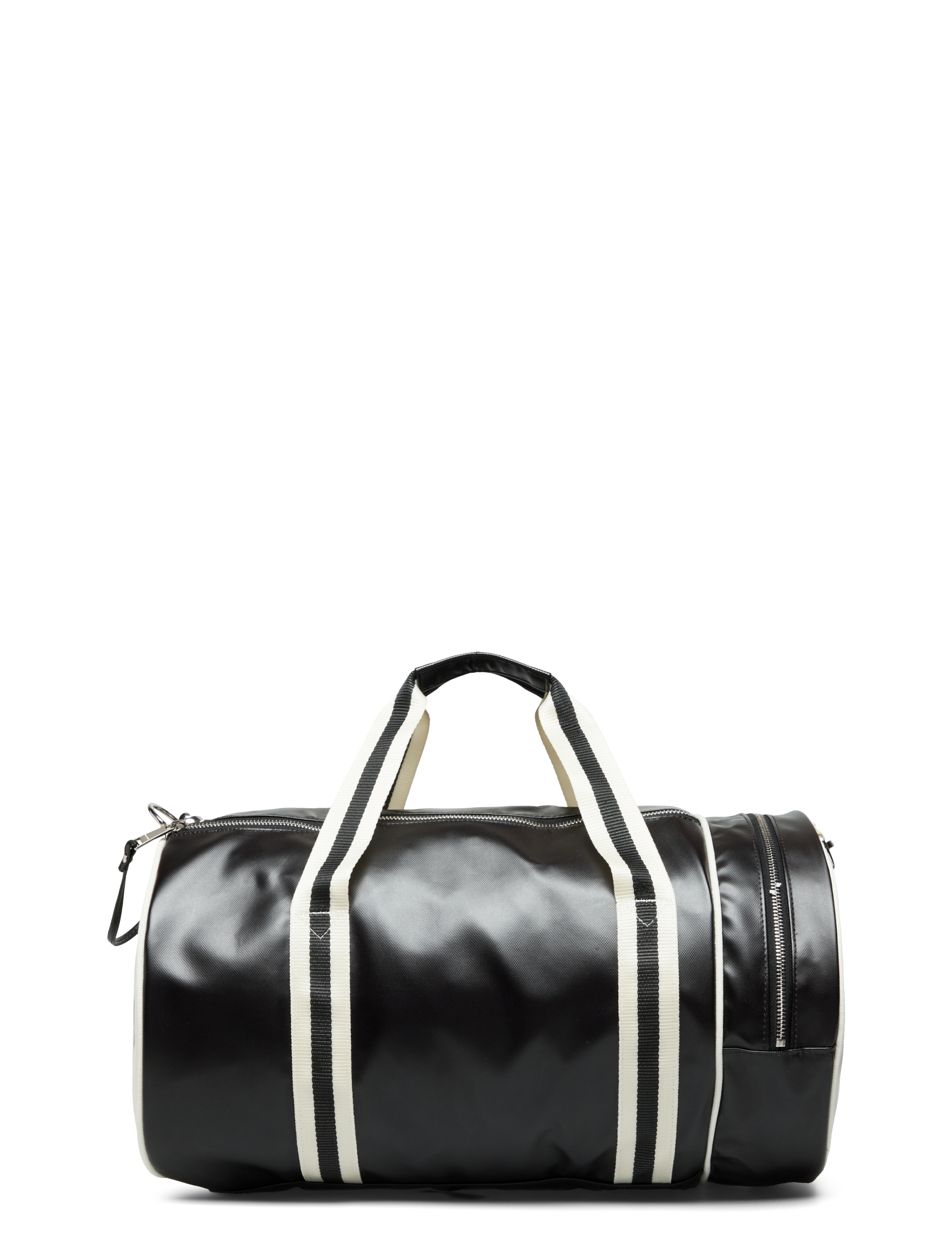 Fred Perry - CLASSIC BARREL BAG - weekendtasker - black/ecru - 2