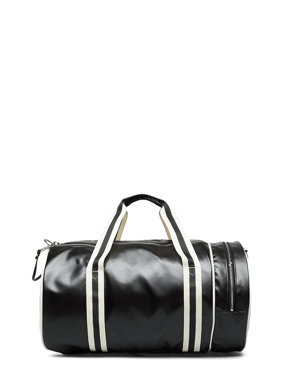 Fred Perry - CLASSIC BARREL BAG - Übernachtungstaschen - black/ecru - 2