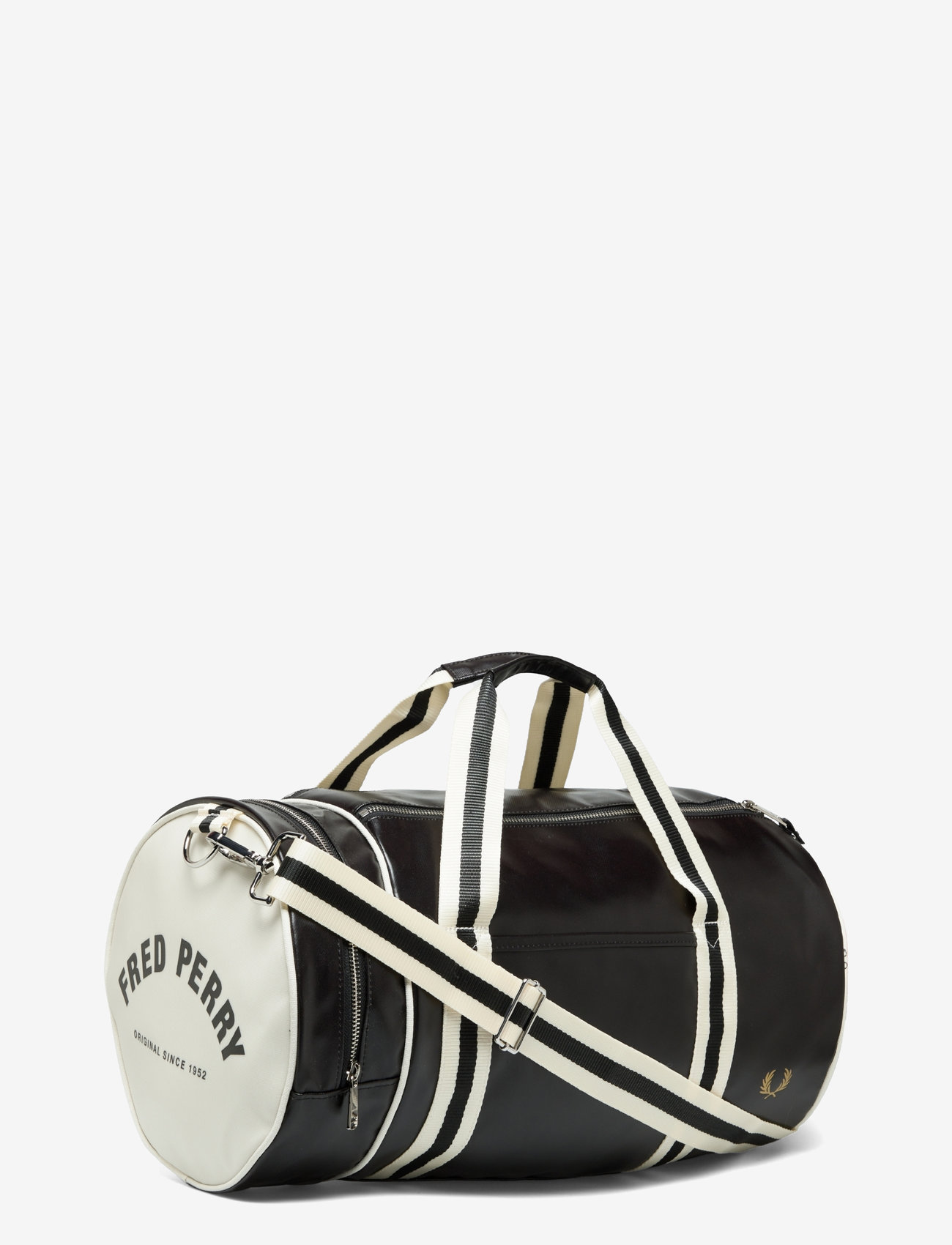 Fred Perry - CLASSIC BARREL BAG - nach anlass kaufen - black/ecru - 3