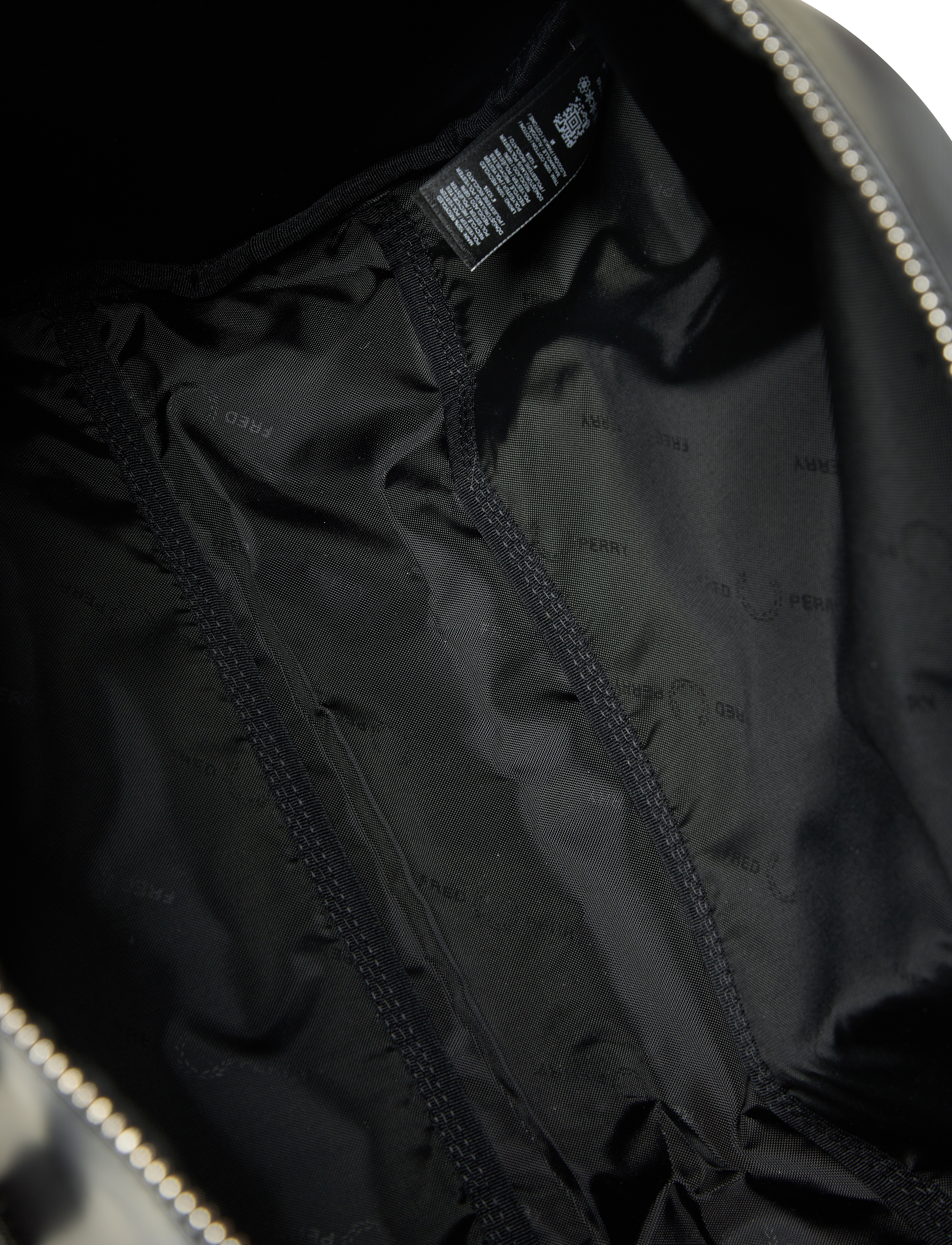 Fred Perry - CLASSIC BARREL BAG - weekendtasker - black/ecru - 5