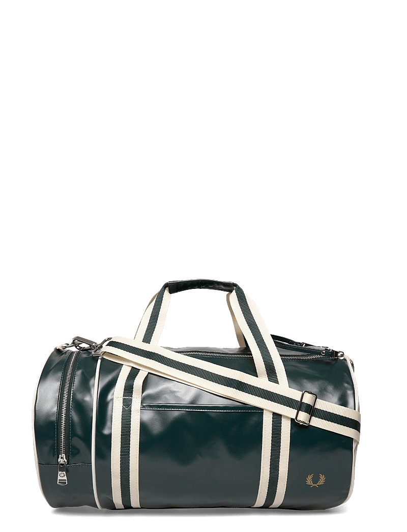 Fred Perry - CLASSIC BARREL BAG - Übernachtungstaschen - grassroots /ecru - 0