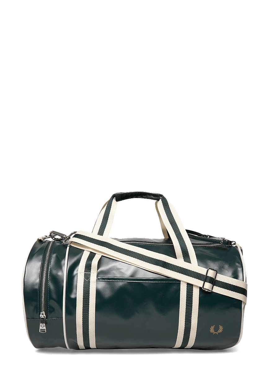 Fred Perry - CLASSIC BARREL BAG - Übernachtungstaschen - grassroots /ecru - 0