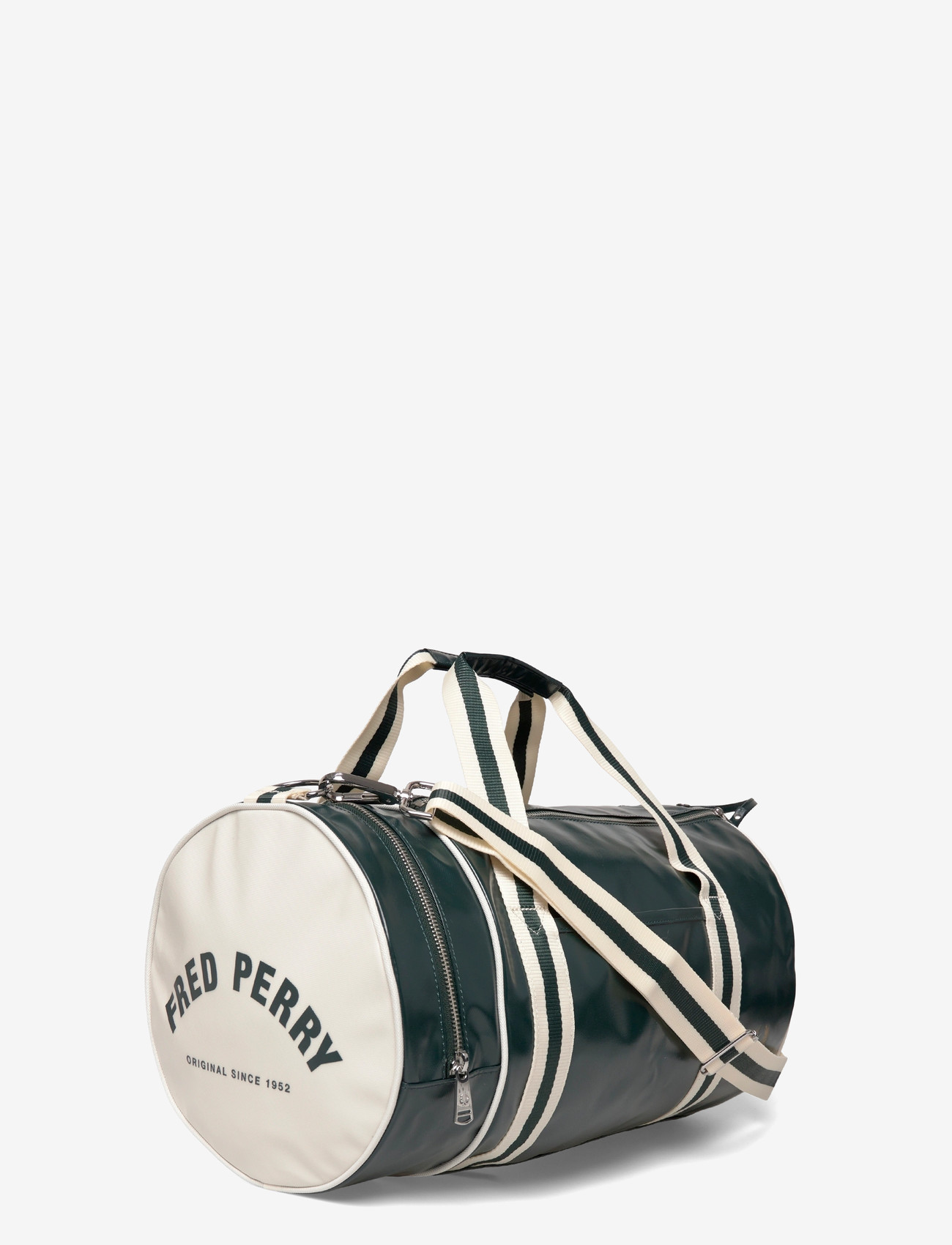 Fred Perry - CLASSIC BARREL BAG - väskor för övernattning - grassroots /ecru - 2