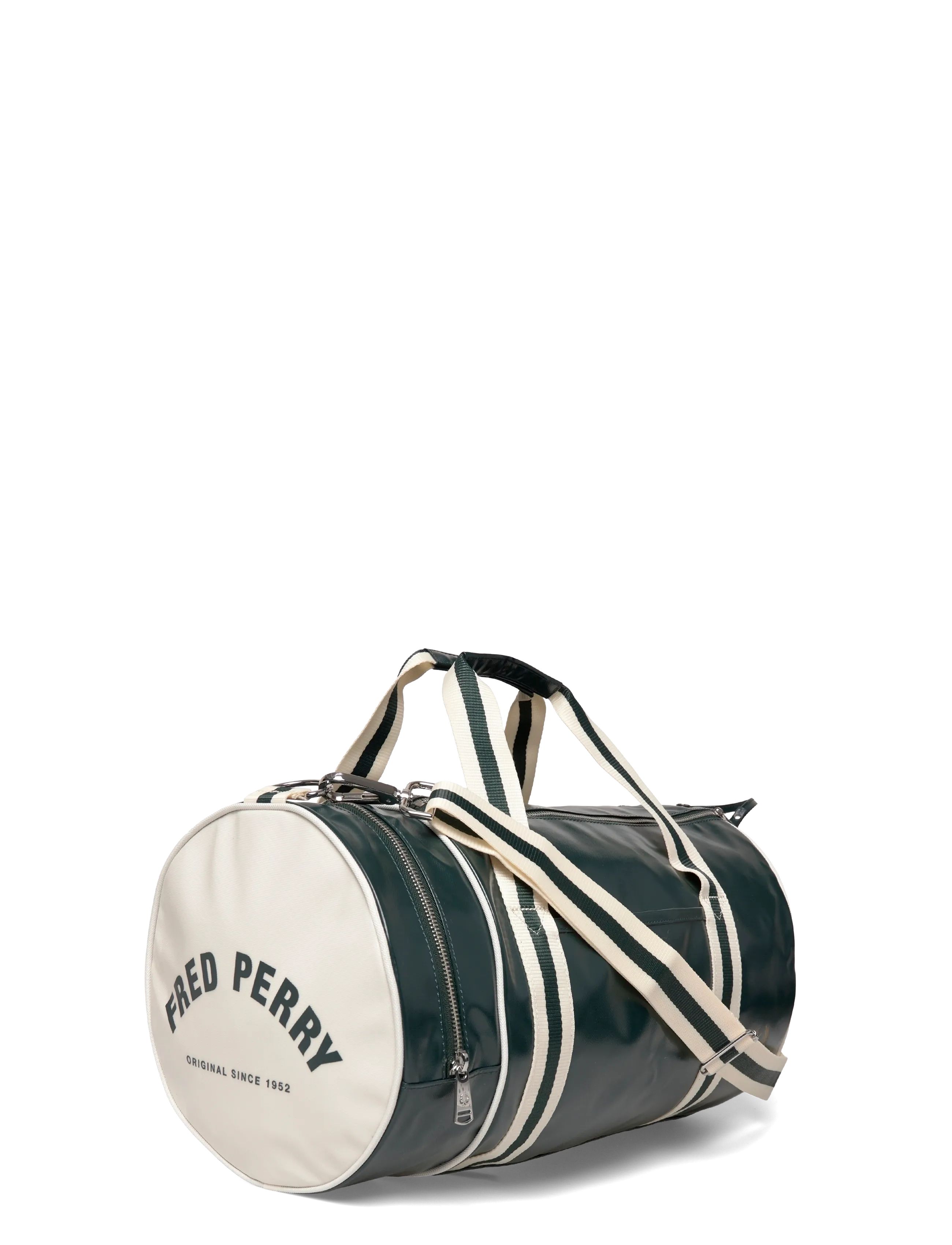 Fred Perry - CLASSIC BARREL BAG - weekendtasker - grassroots /ecru - 2
