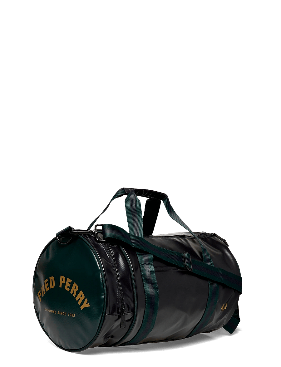 Fred Perry - CLASSIC BARREL BAG - Übernachtungstaschen - navy / grassroots - 2