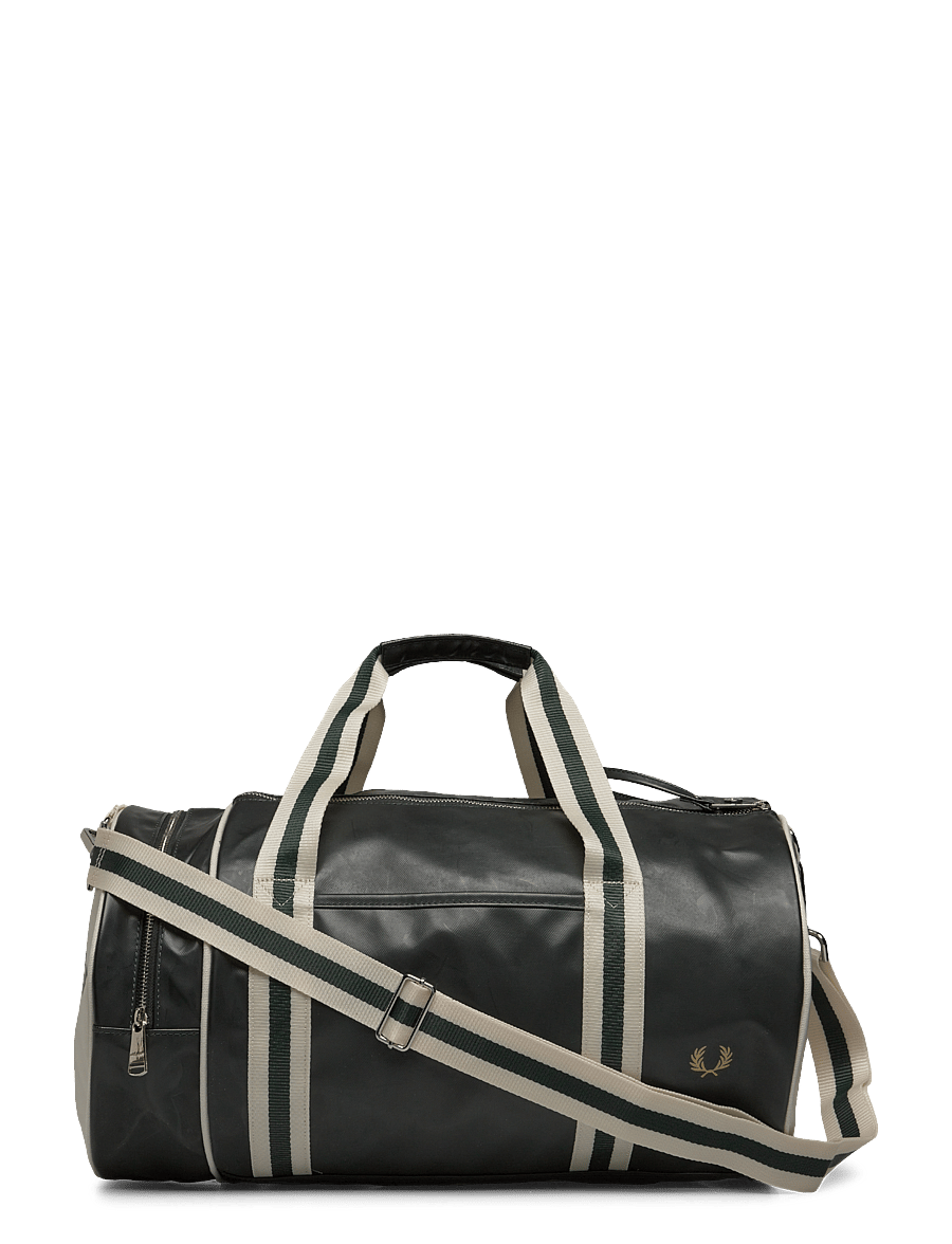 Fred Perry - CLASSIC BARREL BAG - Übernachtungstaschen - night green/ecru - 0