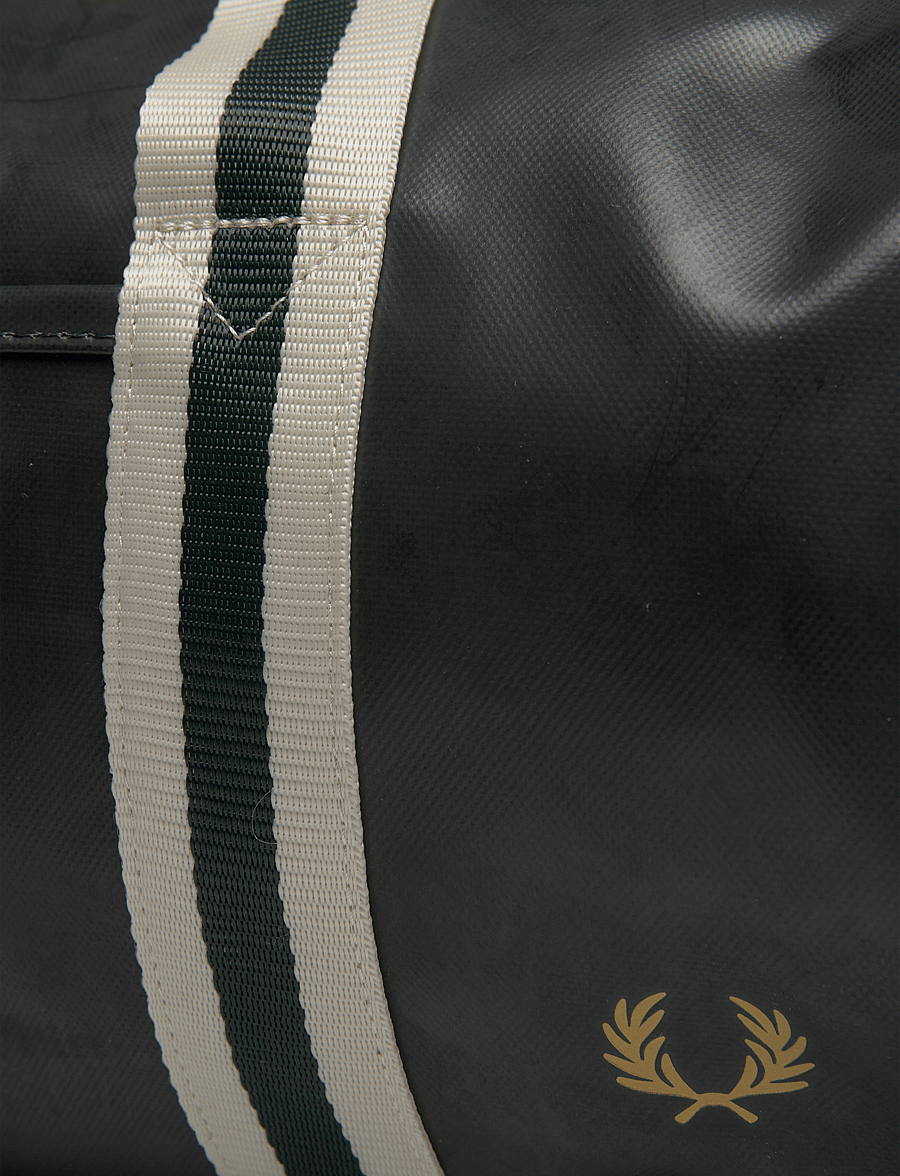 Fred Perry - CLASSIC BARREL BAG - Übernachtungstaschen - night green/ecru - 3