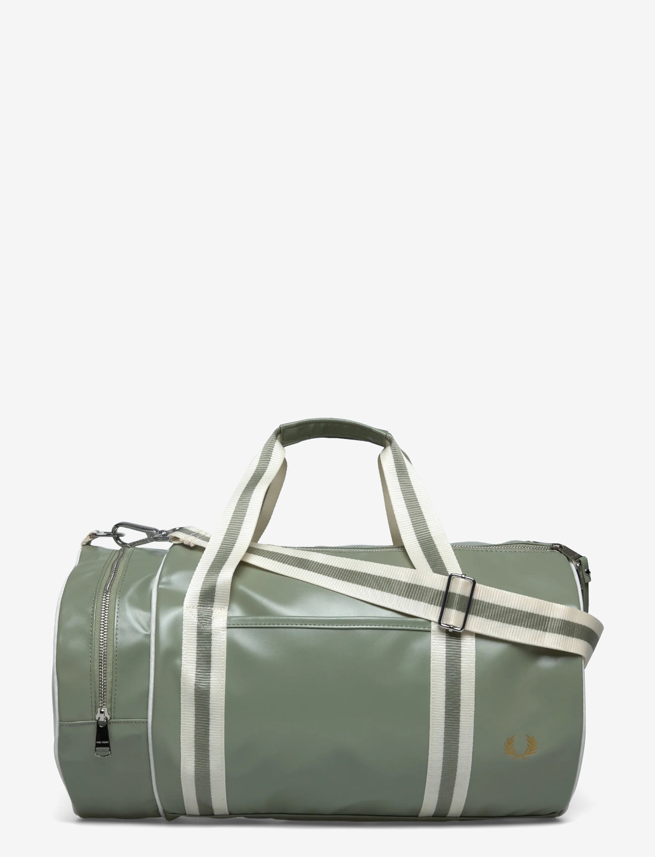 Fred Perry - CLASSIC BARREL BAG - weekender - olive mint - 0