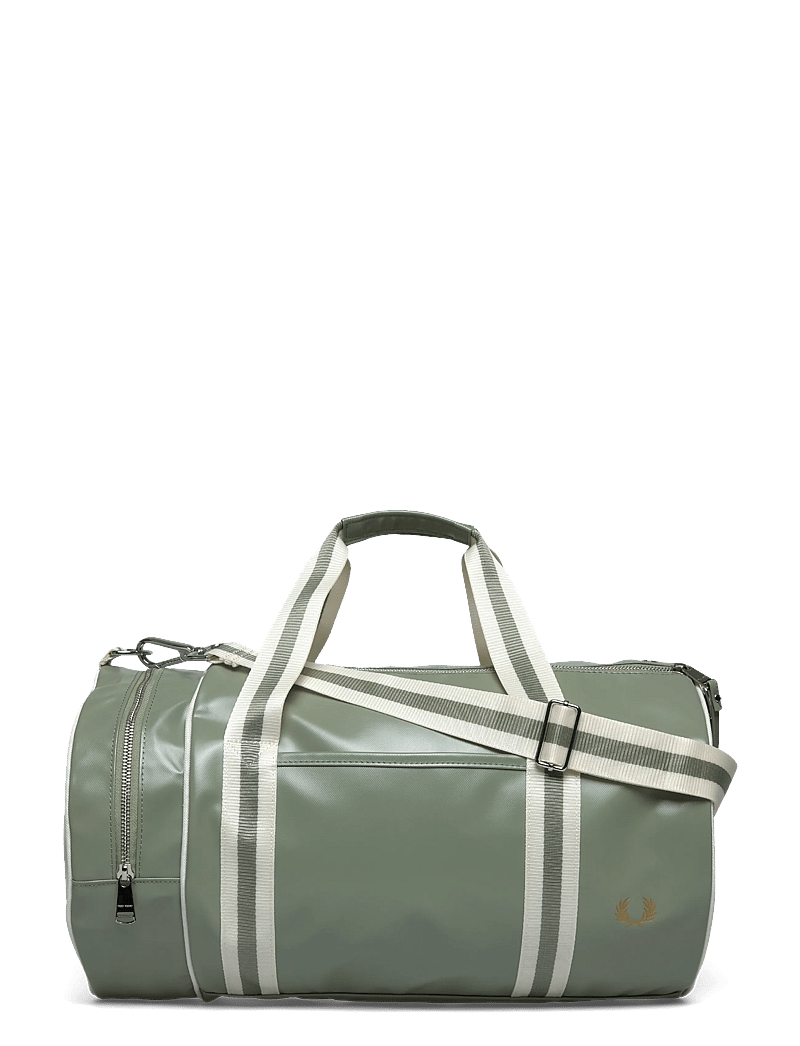 Fred Perry - CLASSIC BARREL BAG - Übernachtungstaschen - olive mint - 0