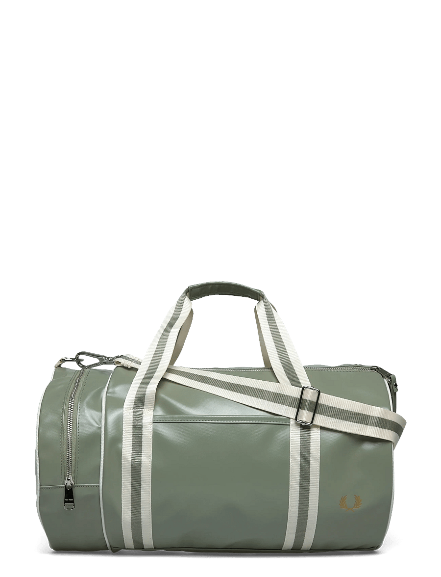 Fred Perry - CLASSIC BARREL BAG - Übernachtungstaschen - olive mint - 0