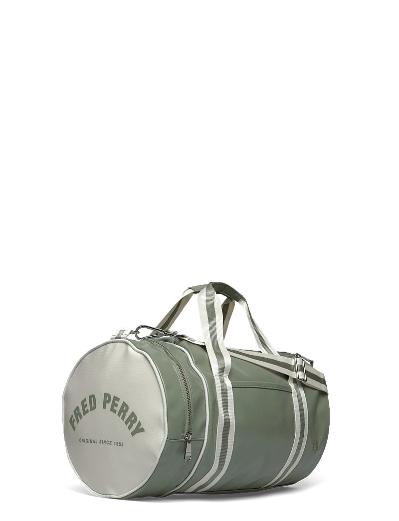 Fred Perry - CLASSIC BARREL BAG - Übernachtungstaschen - olive mint - 2