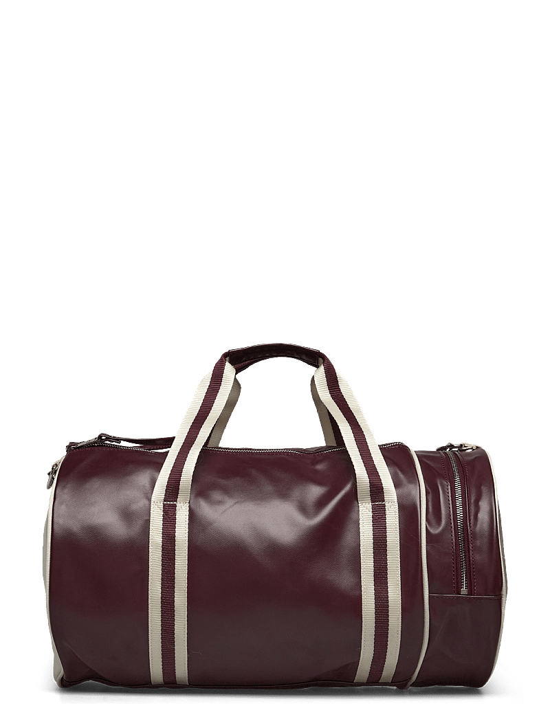 Fred Perry - CLASSIC BARREL BAG - Übernachtungstaschen - oxblood/ ecru - 1