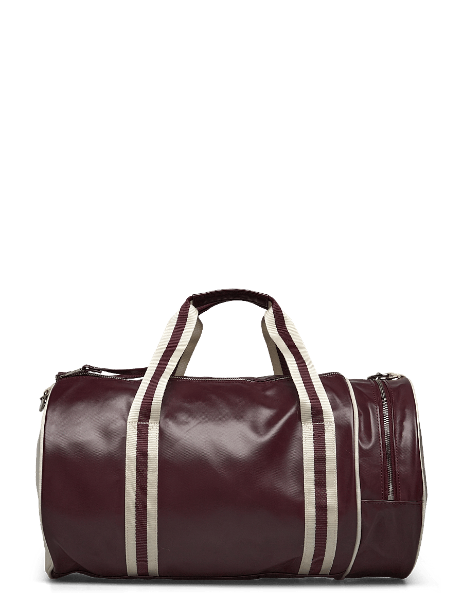 Fred Perry - CLASSIC BARREL BAG - Übernachtungstaschen - oxblood/ ecru - 1