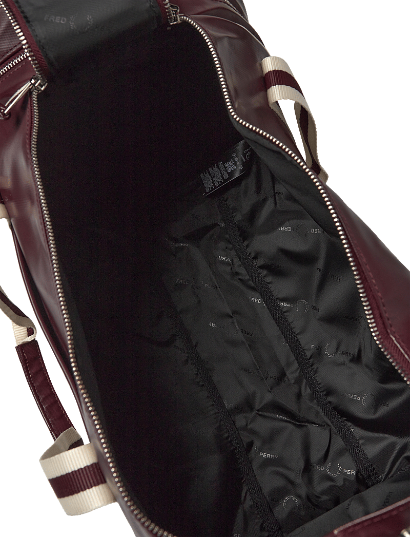 Fred Perry - CLASSIC BARREL BAG - Übernachtungstaschen - oxblood/ ecru - 4