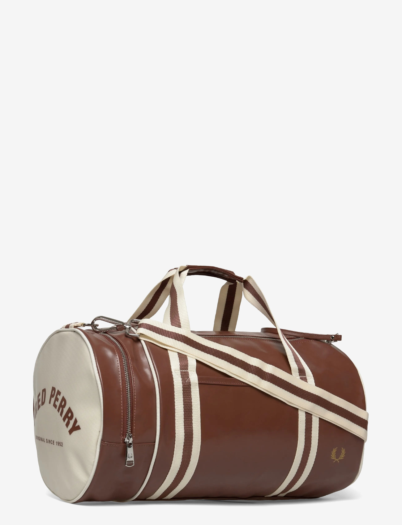 Fred Perry - CLASSIC BARREL BAG - väskor för övernattning - tan/ecru - 2