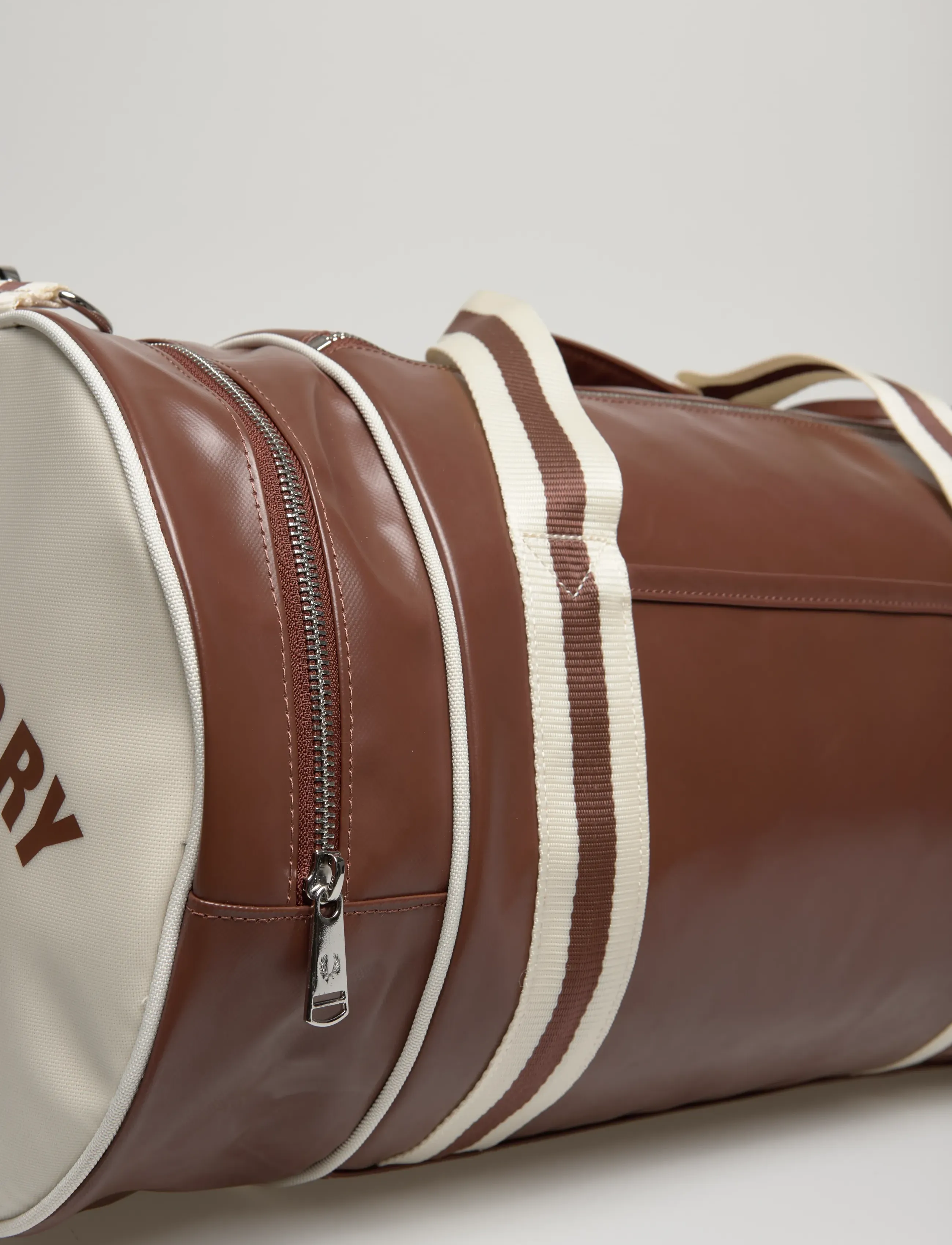 Fred Perry - CLASSIC BARREL BAG - weekendtasker - tan/ecru - 3