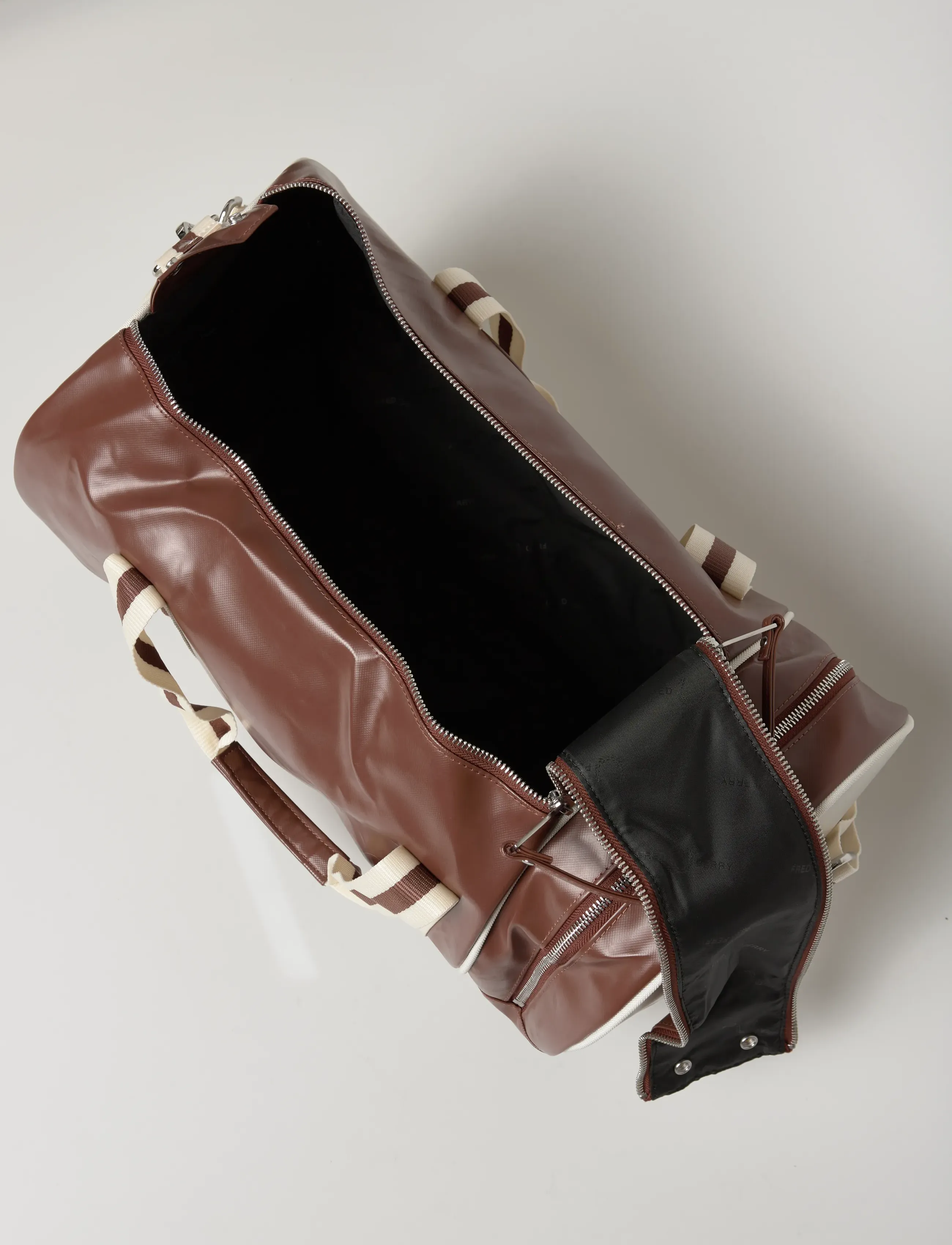Fred Perry - CLASSIC BARREL BAG - weekendtasker - tan/ecru - 4