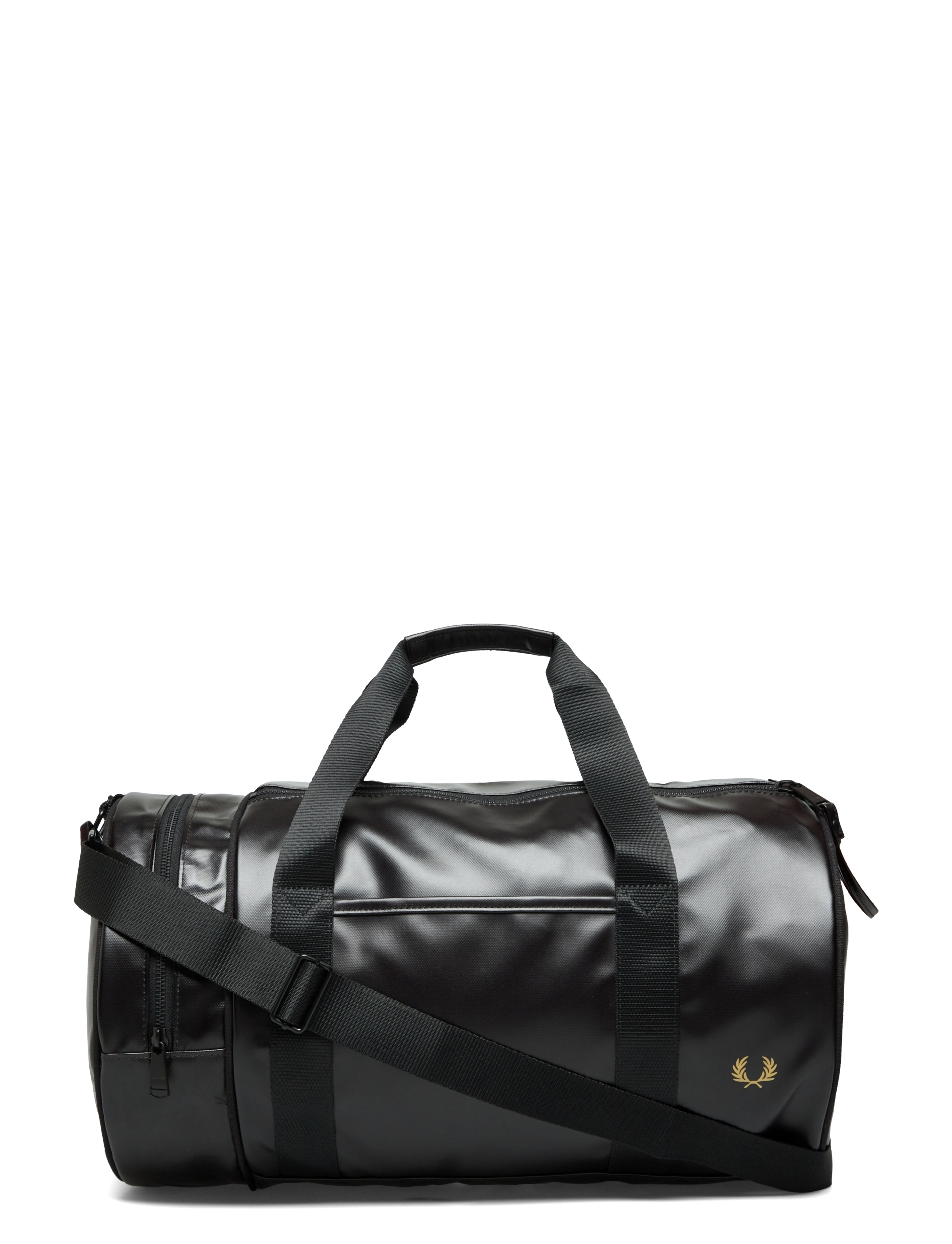TONAL CLASSIC BARREL BAG - BLACK/GOLD