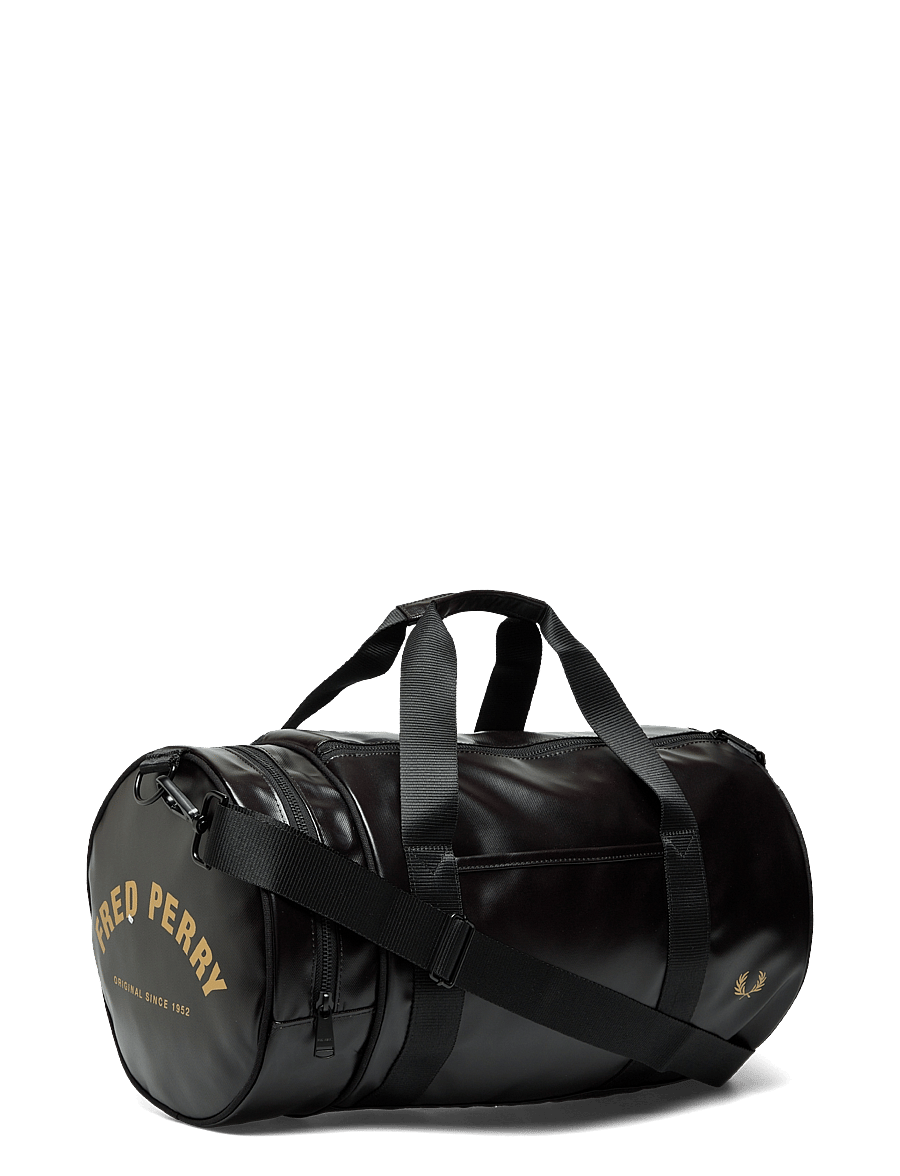 Fred Perry - TONAL CLASSIC BARREL BAG - nach anlass kaufen - black/gold - 2