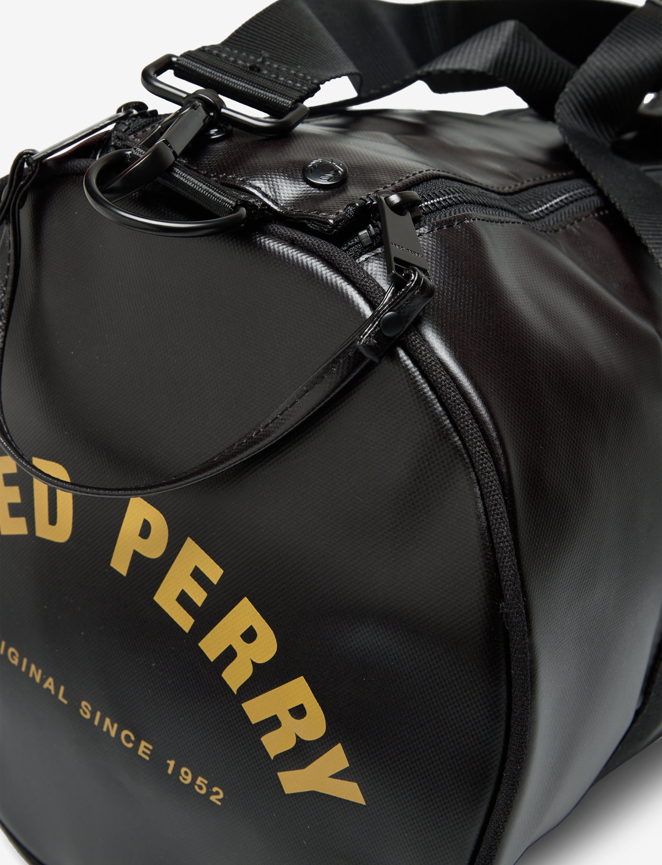 Fred Perry - TONAL CLASSIC BARREL BAG - nach anlass kaufen - black/gold - 3