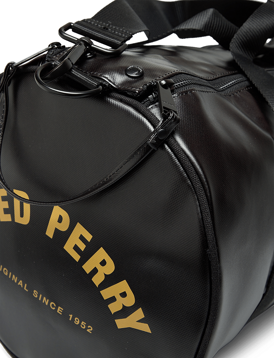 Fred Perry - TONAL CLASSIC BARREL BAG - nach anlass kaufen - black/gold - 3