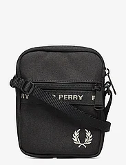 Fred Perry - FP TAPED SIDE BAG - kupuj według okazji - black/warm grey - 0