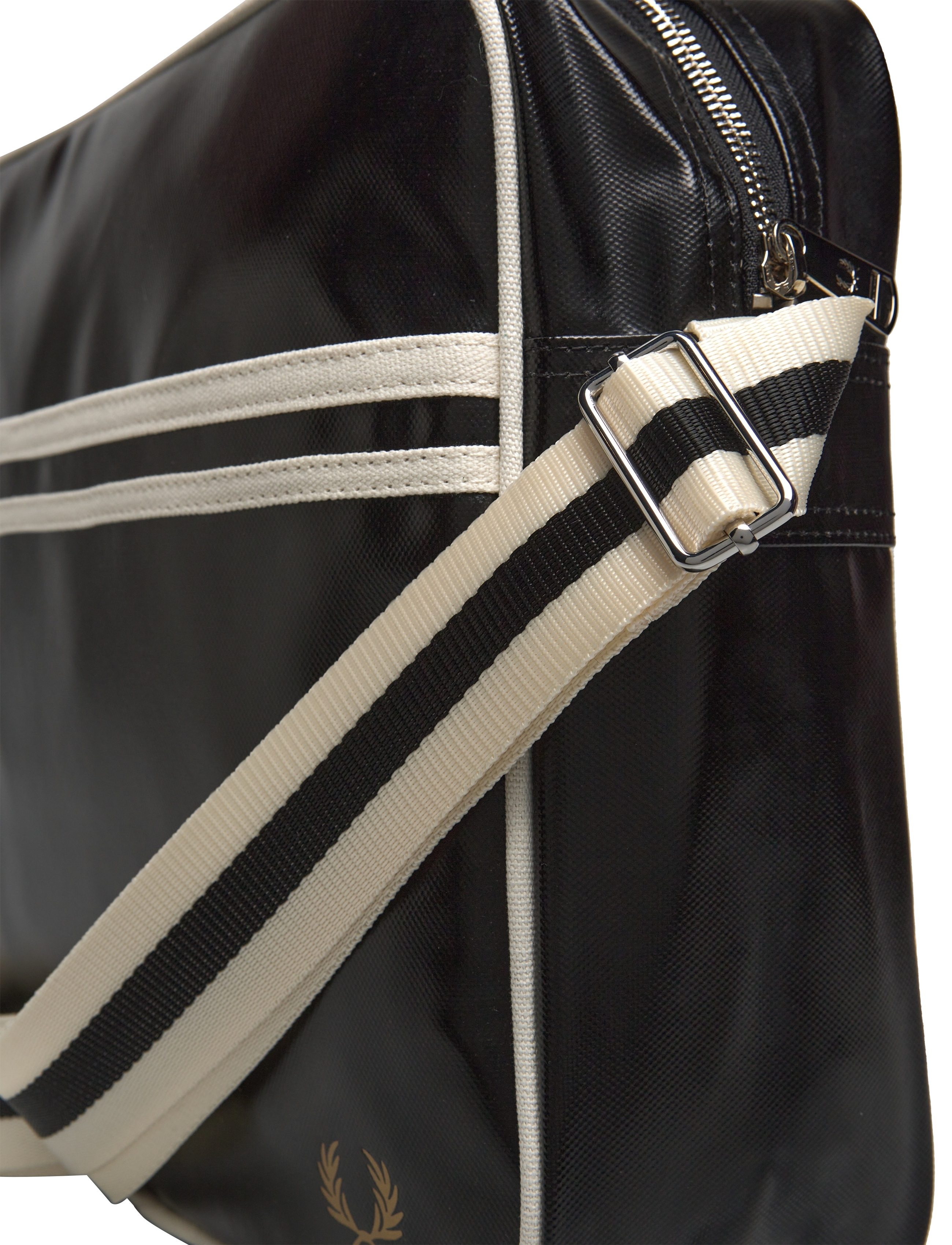 Fred Perry - CLASSIC SHOULDER BAG - black/ ecru - 3
