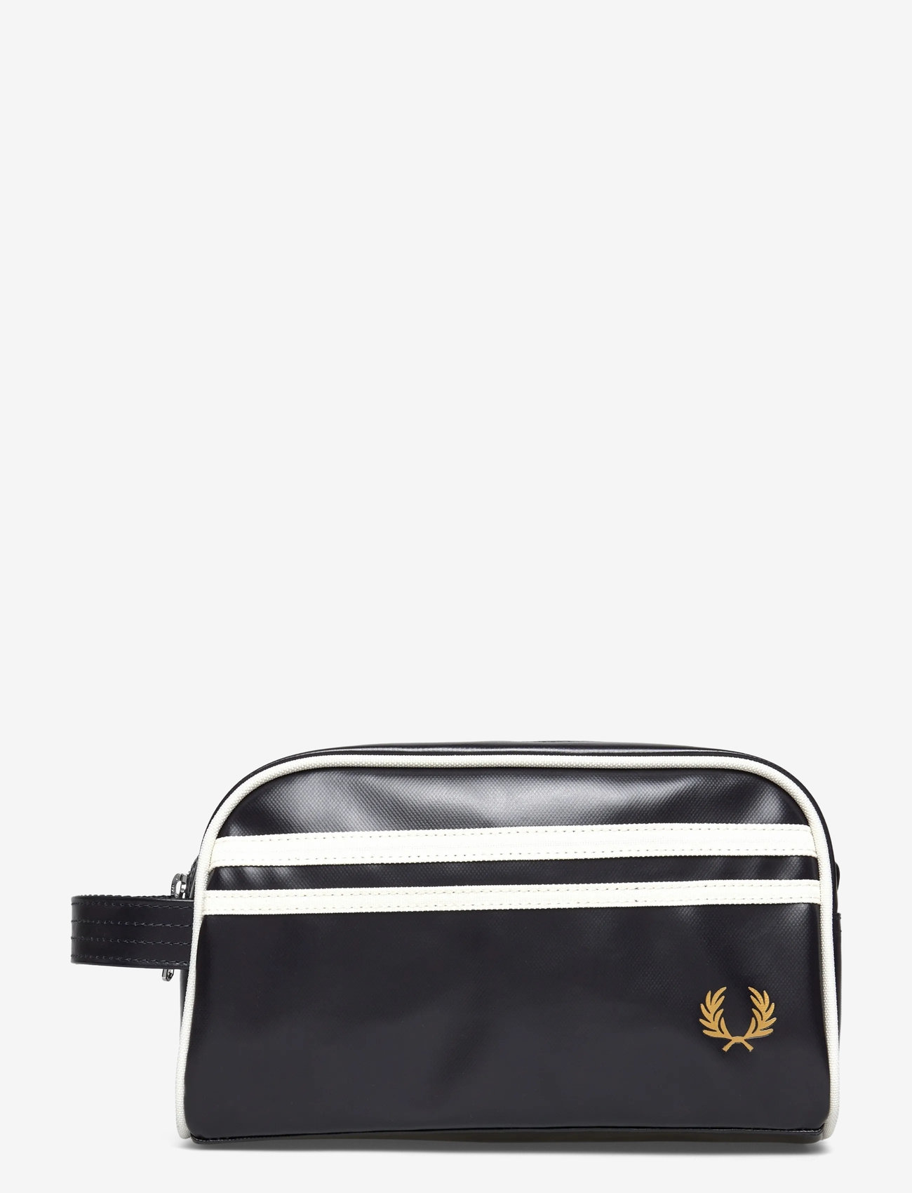 Fred Perry - COATED POLYESTER WASH BAG - toilettasker - navy-ecru - 0