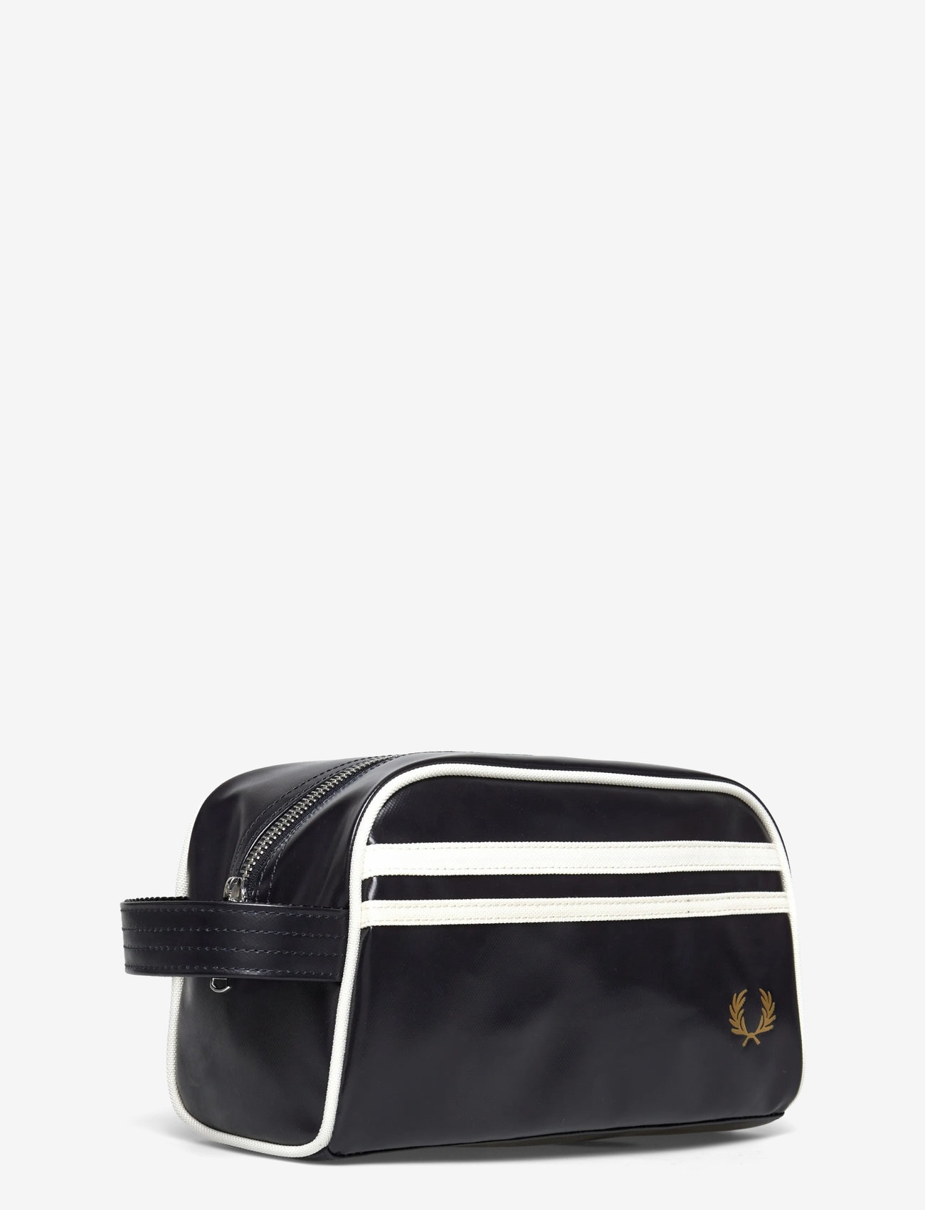 Fred Perry - COATED POLYESTER WASH BAG - toilettasker - navy-ecru - 2