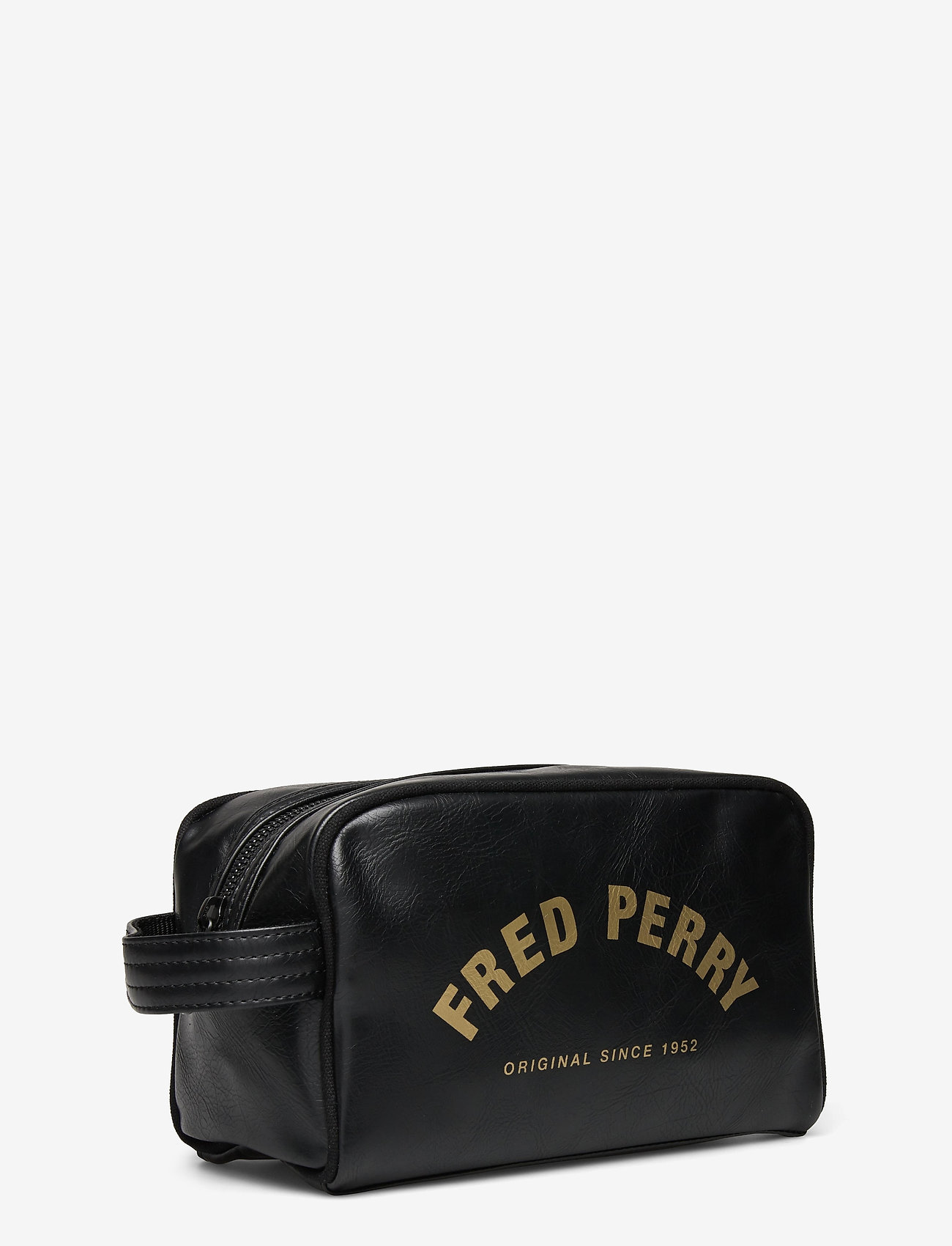 Fred Perry - ARCH BRANDED PU WASH BAG - black - 2