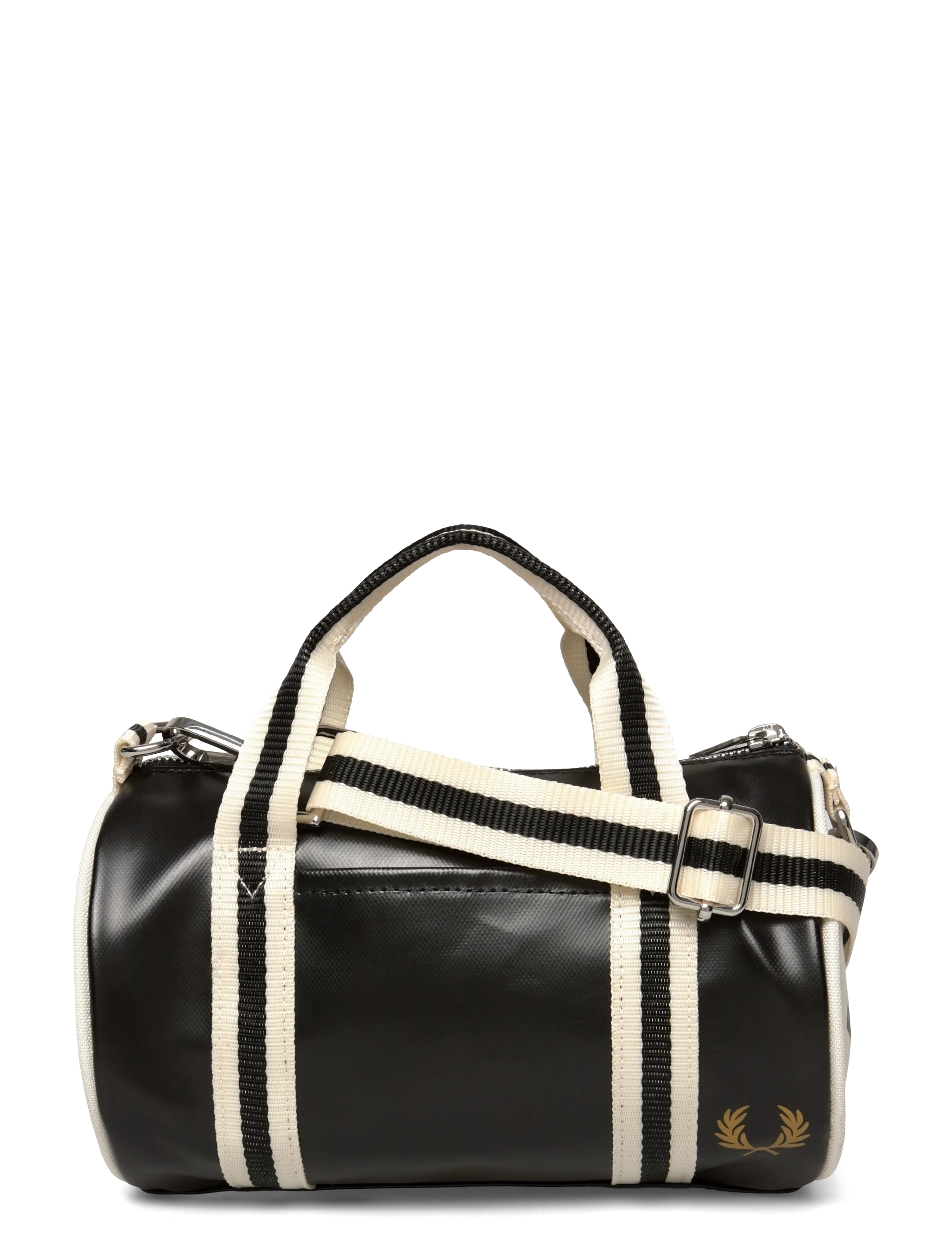 Fred Perry Classic Mini Barrel Bag, One Size, Bags, Schwarz - Weekend & Gym Männerswear