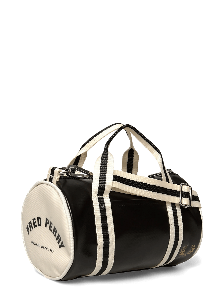 Fred Perry - CLASSIC MINI BARREL BAG - osta olukorra järgi - black/ecru - 2