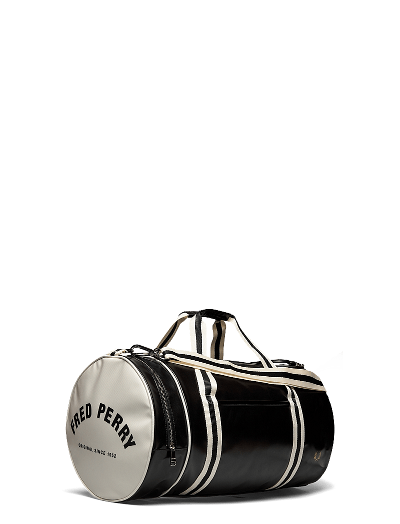 Fred Perry - CLASSIC LARGE BARREL BAG - nach anlass kaufen - black/ ecru - 2