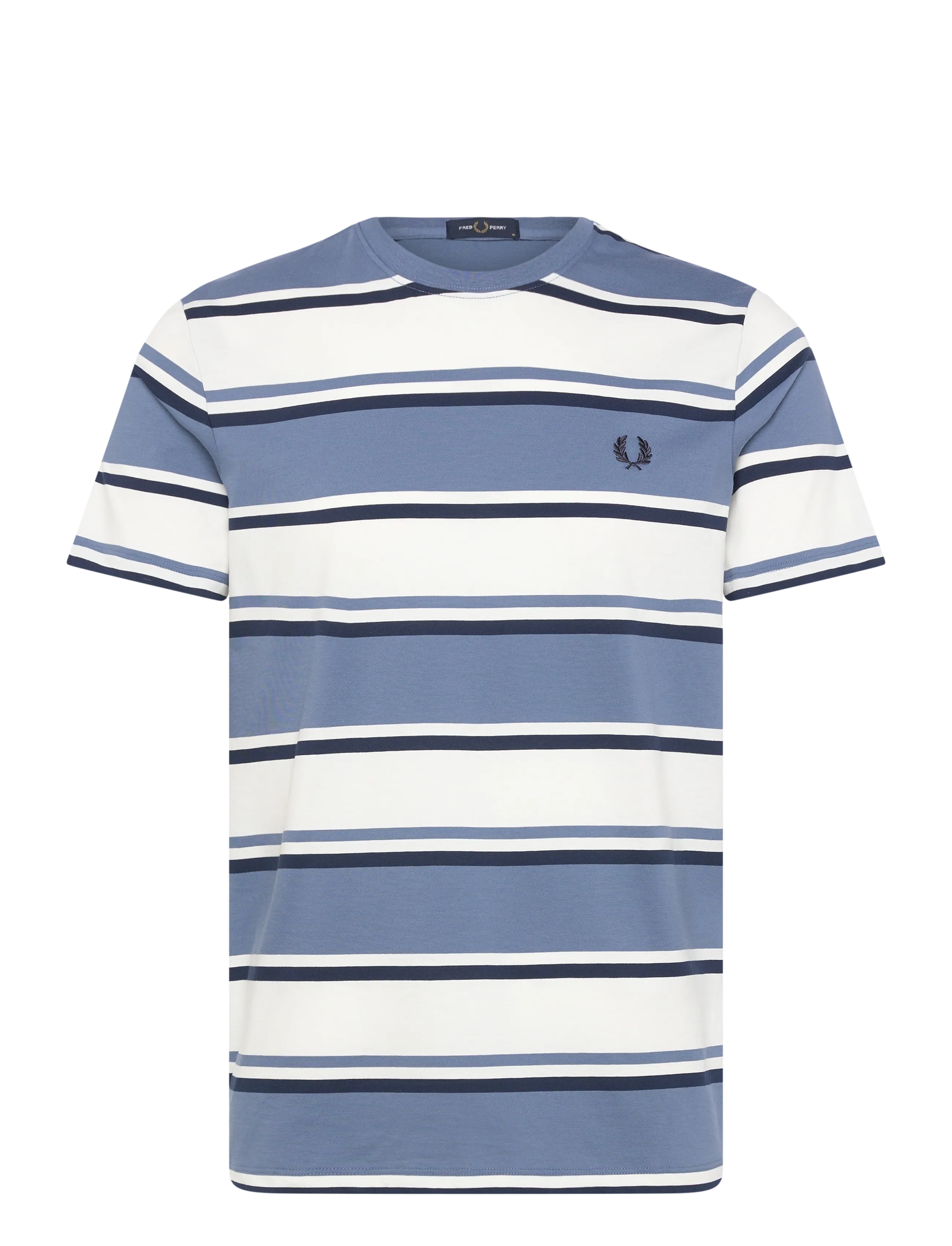 Fred Perry BOLD STRIPED T-SHIRT - Osta olukorra järgi - ACE BLUE / blue