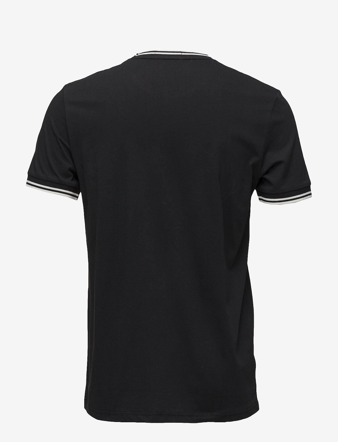 Fred Perry - TWIN TIPPED T-SHIRT - kortærmede t-shirts - black - 2