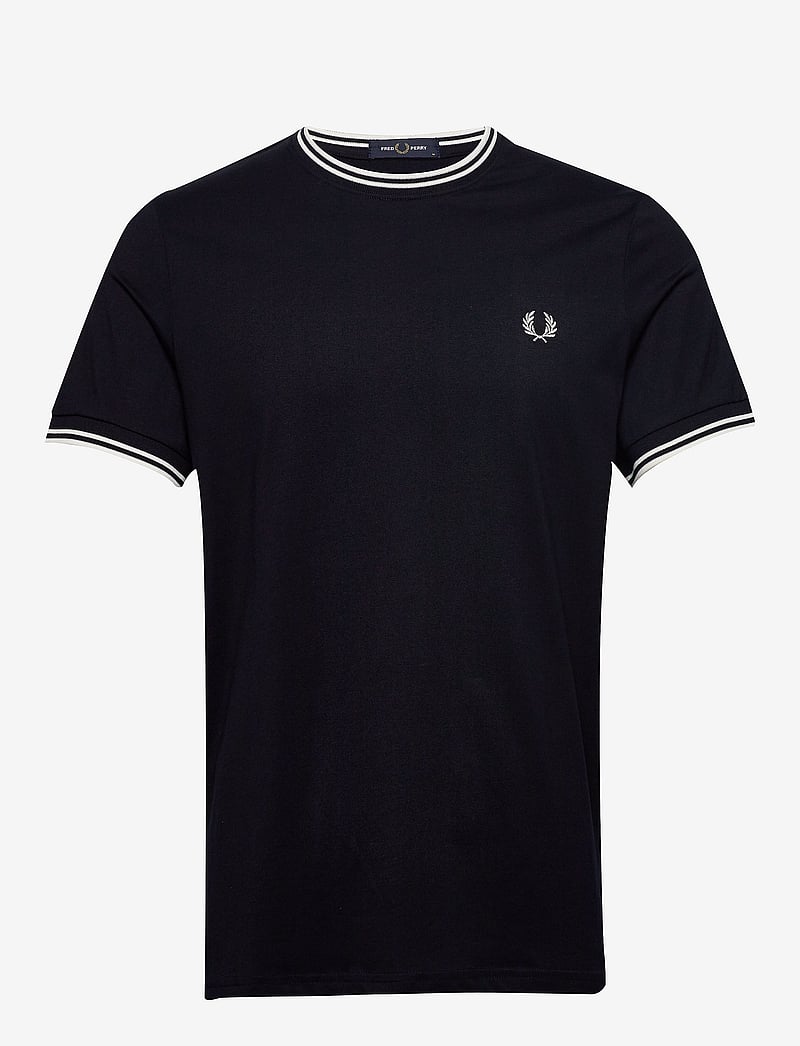 Fred Perry - TWIN TIPPED T-SHIRT - krótki rękaw - navy - 0