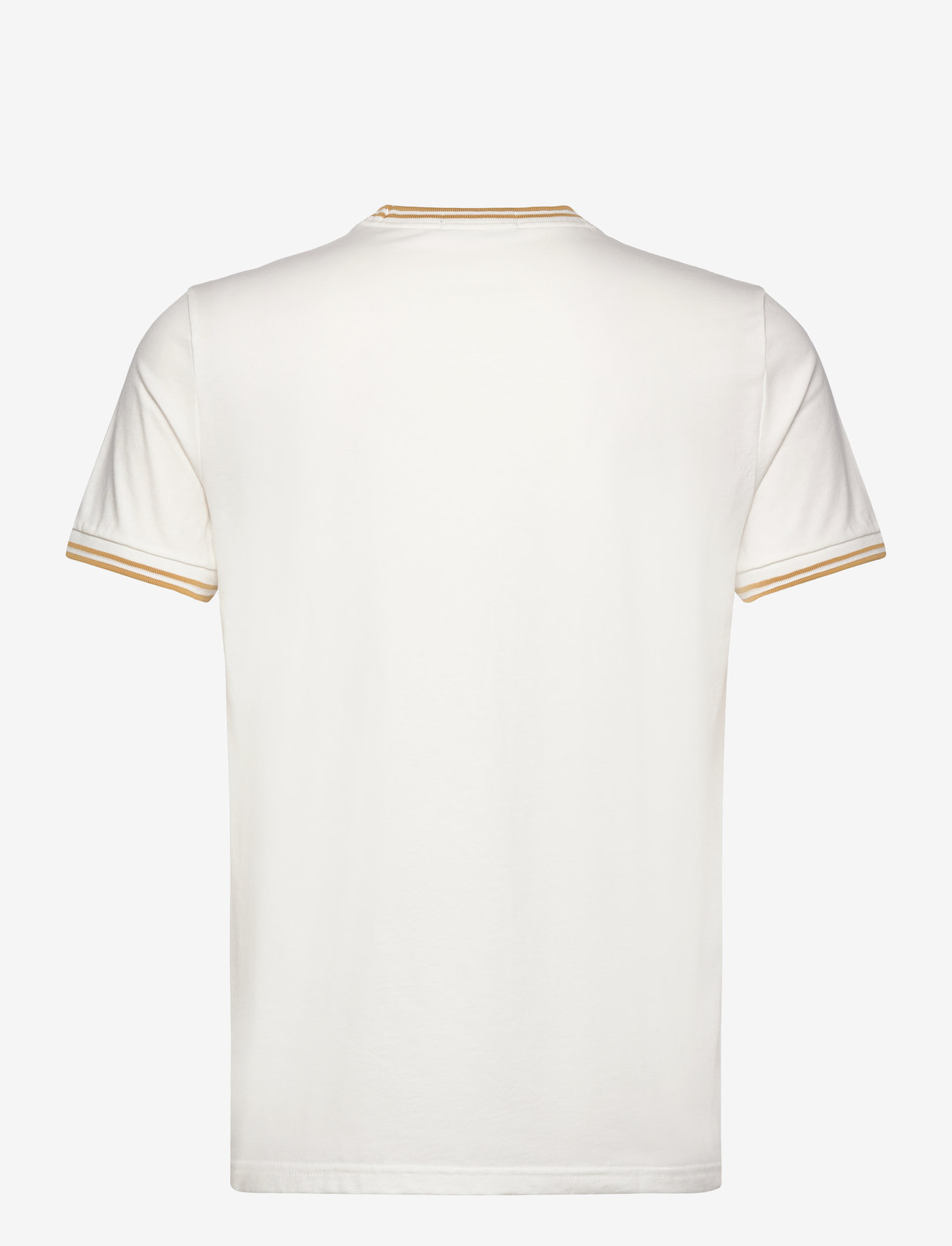 Fred Perry - TWIN TIPPED T-SHIRT - kurzärmelig - snwhite/hnycomb - 1
