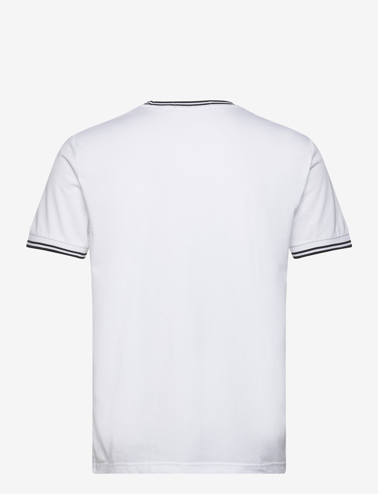 Fred Perry - TWIN TIPPED T-SHIRT - kurzärmelig - white - 1
