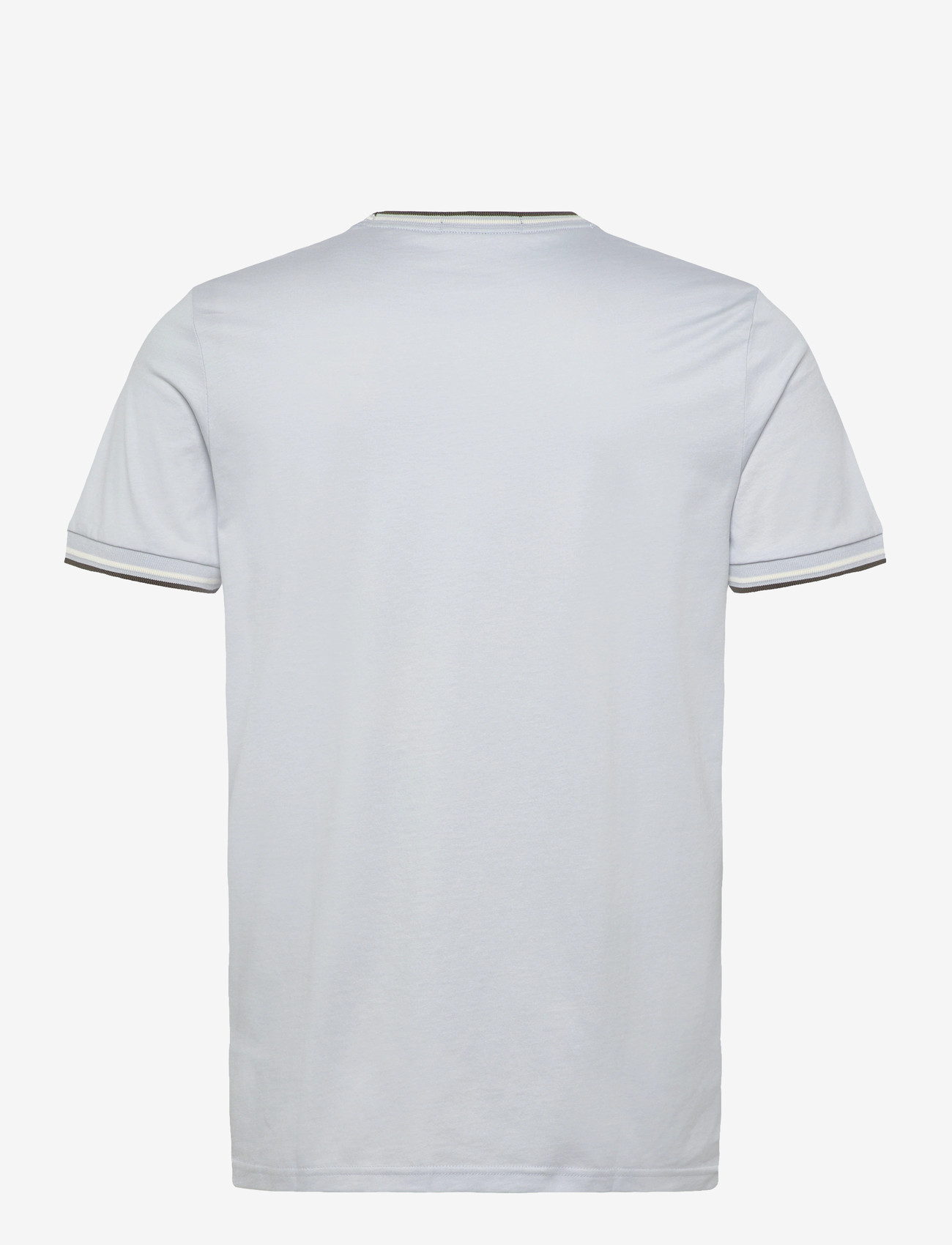 Fred Perry - TWIN TIPPED T-SHIRT - short-sleeved t-shirts - dusky blue / ecru / laurel wre - 2