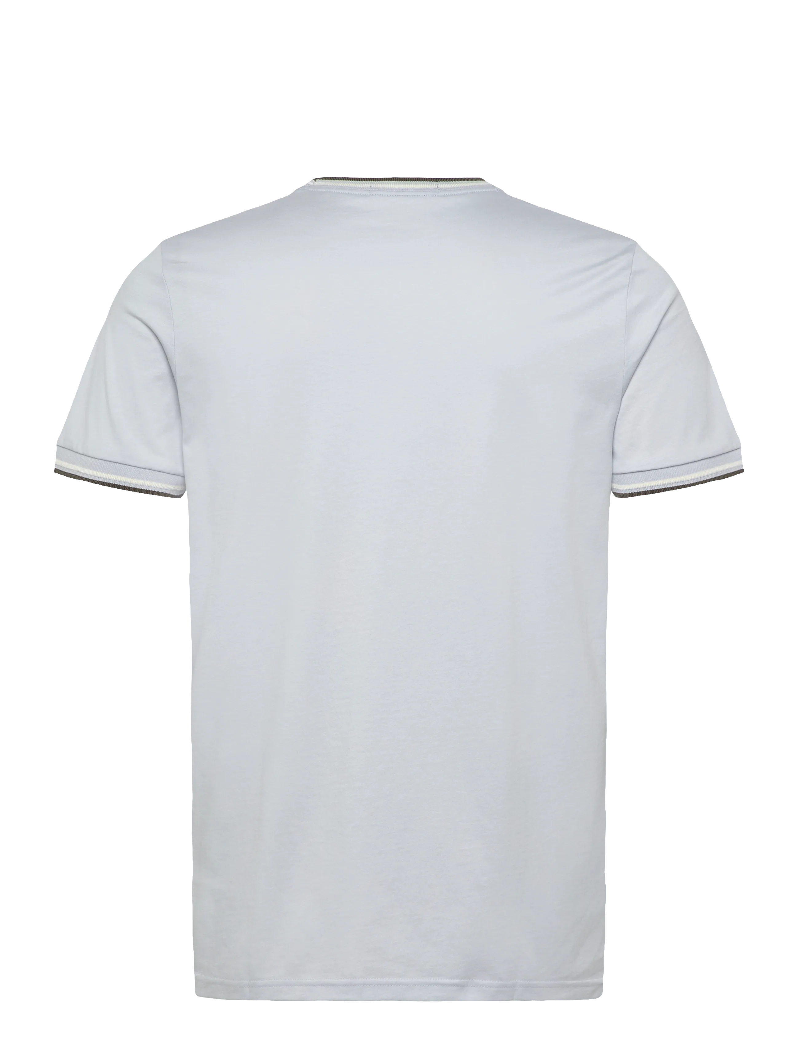 Fred Perry - TWIN TIPPED T-SHIRT - short-sleeved t-shirts - dusky blue / ecru / laurel wre - 2