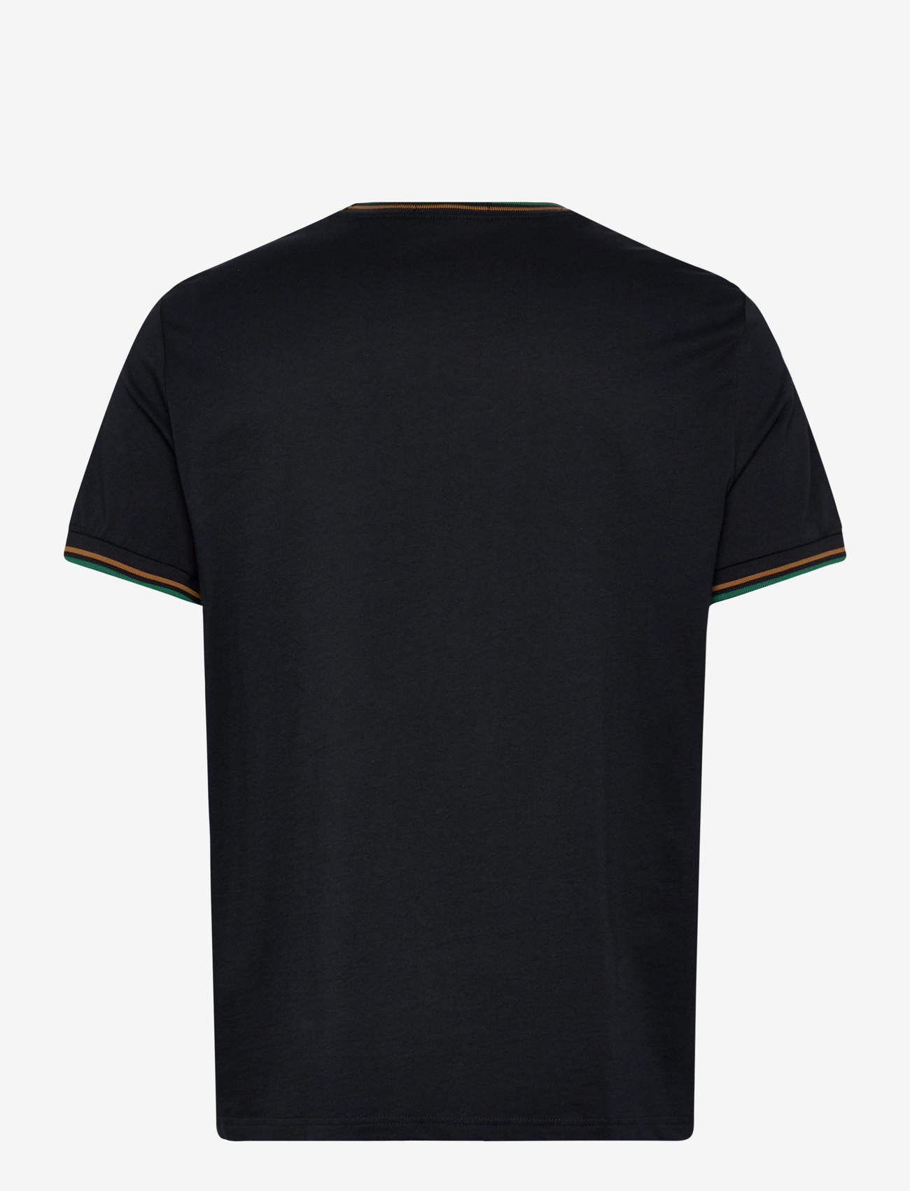 Fred Perry - TWIN TIPPED T-SHIRT - lühikeste varrukatega t-särgid - navy / dark caramel / sport gr - 1