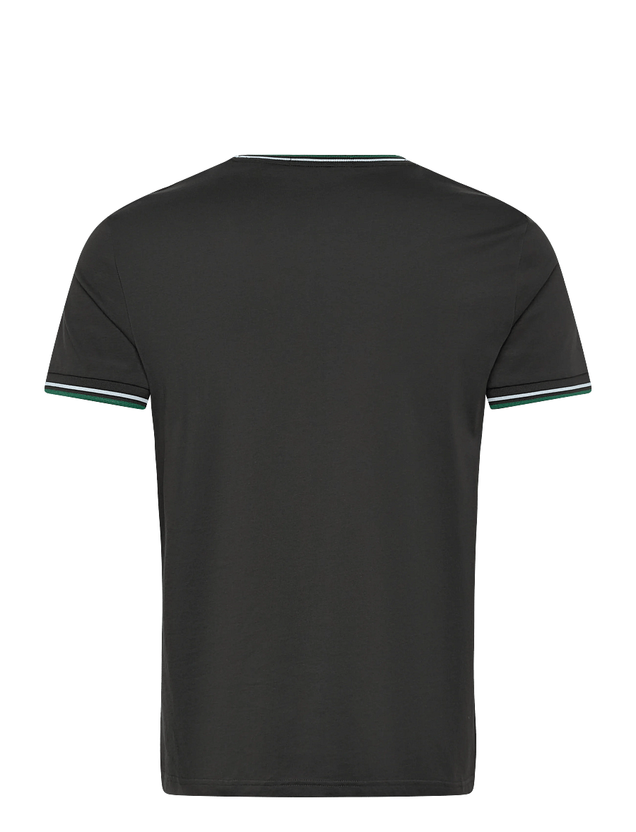 Fred Perry - TWIN TIPPED T-SHIRT - lühikeste varrukatega t-särgid - anchor grey / light ice / spor - 2