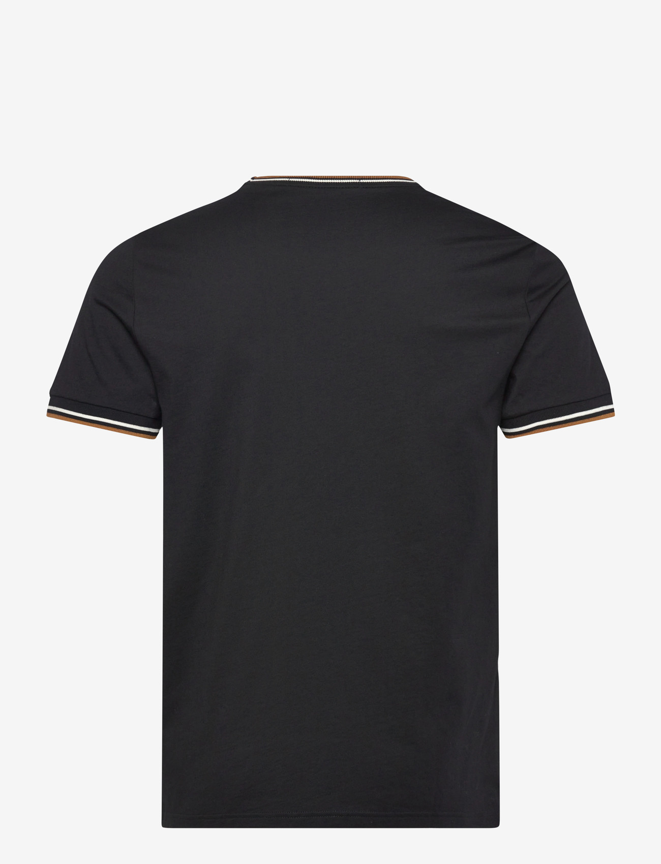 Fred Perry - TWIN TIPPED T-SHIRT - lühikeste varrukatega t-särgid - black - 2